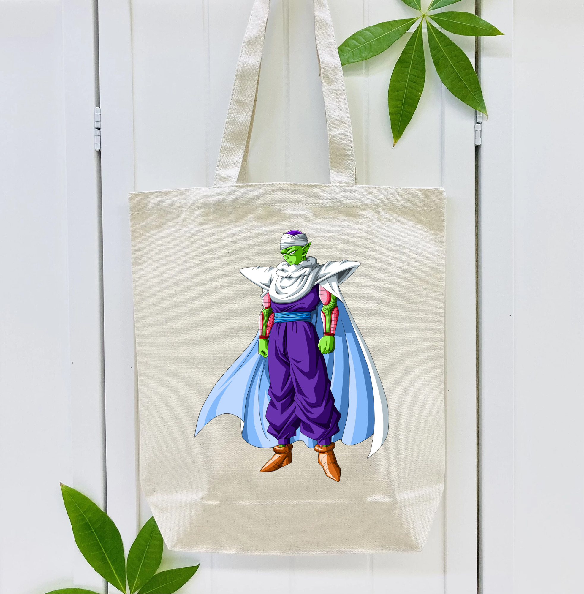 ドラゴンボール ピッコロ DRAGON BALL Piccolo 縦型キャンバス生地手提げバッグ　トートバッグ