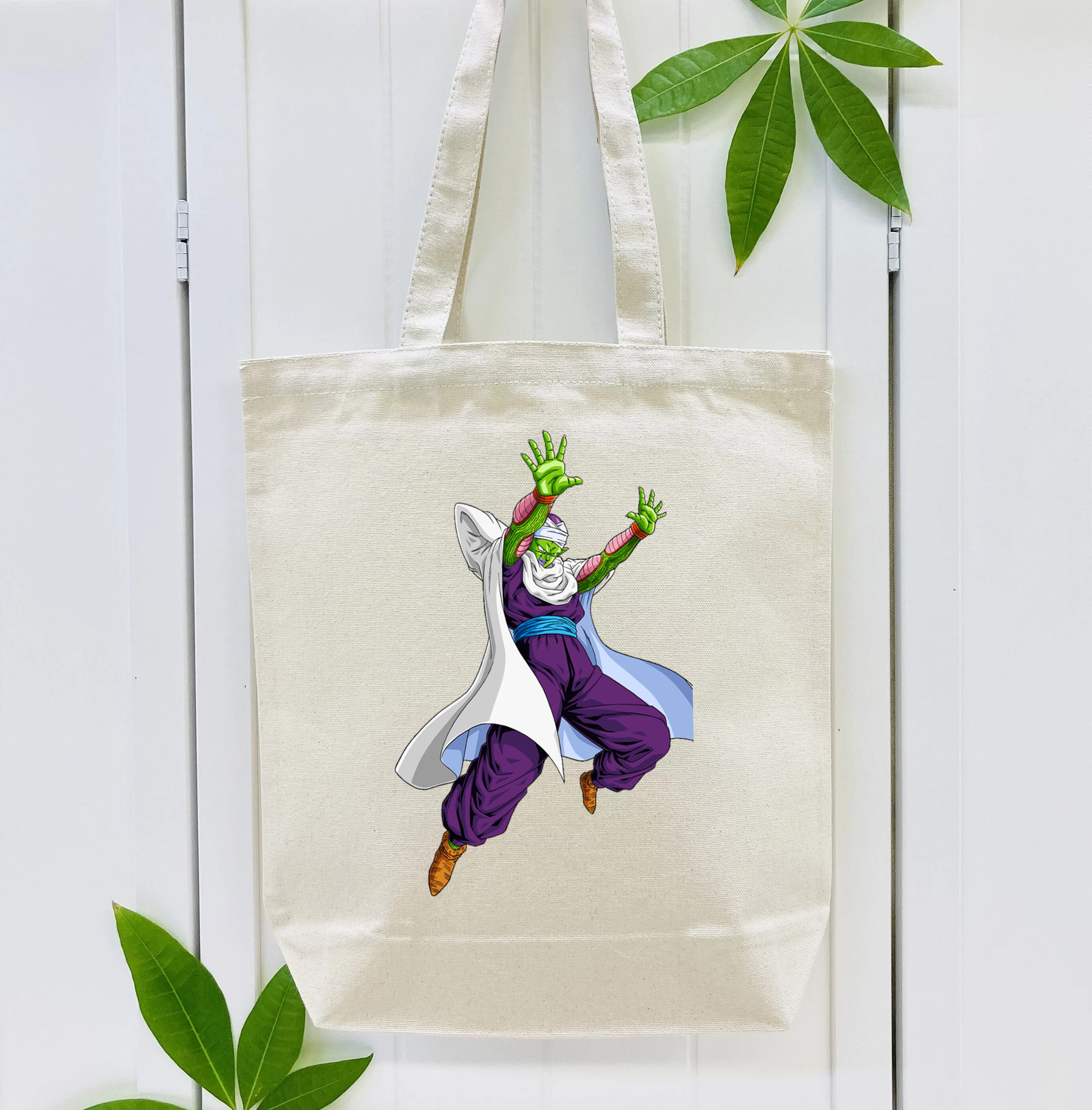 ドラゴンボール ピッコロ DRAGON BALL Piccolo 縦型キャンバス生地手提げバッグ　トートバッグ