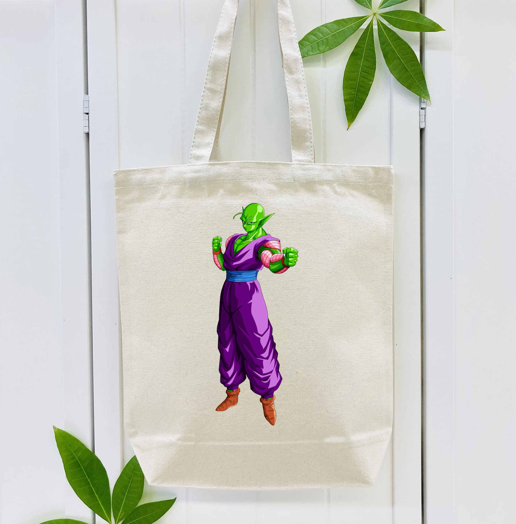 ドラゴンボール ピッコロ DRAGON BALL Piccolo 縦型キャンバス生地手提げバッグ　トートバッグ