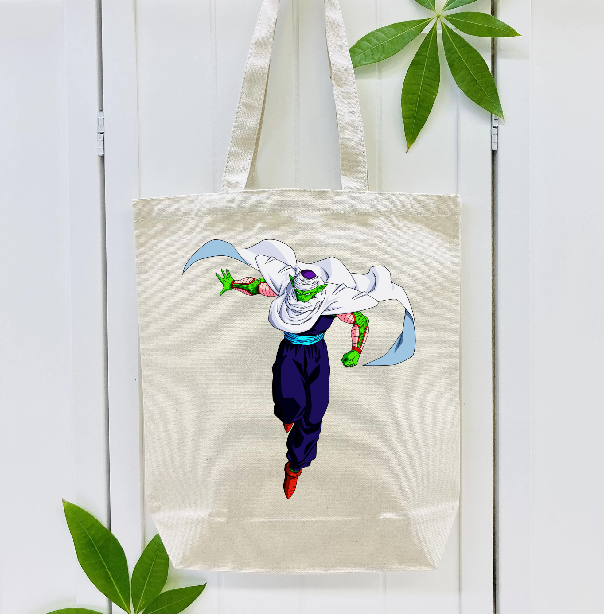 ドラゴンボール ピッコロ DRAGON BALL Piccolo 縦型キャンバス生地手提げバッグ　トートバッグ