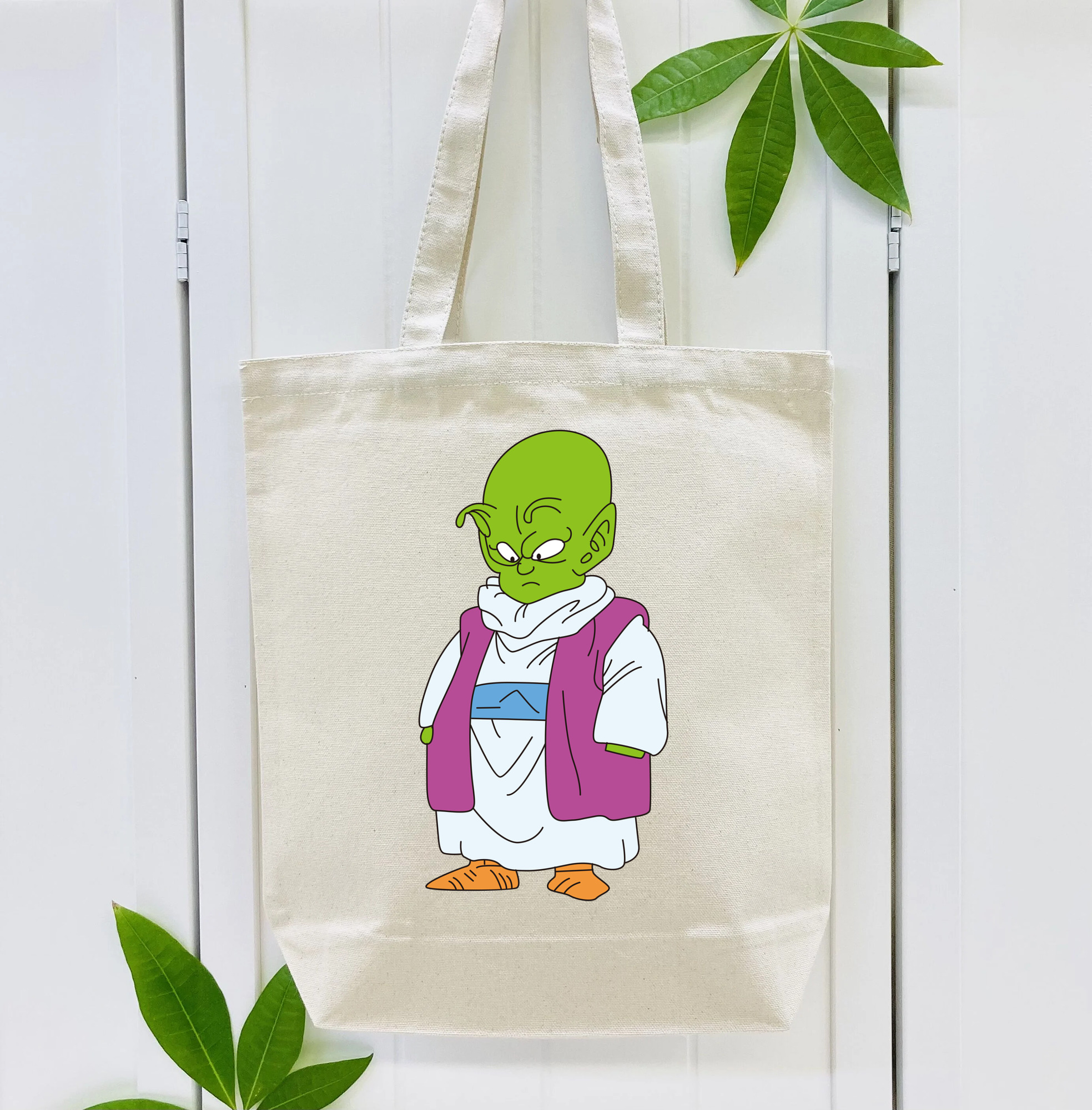 ドラゴンボール ピッコロ DRAGON BALL Piccolo 縦型キャンバス生地手提げバッグ　トートバッグ