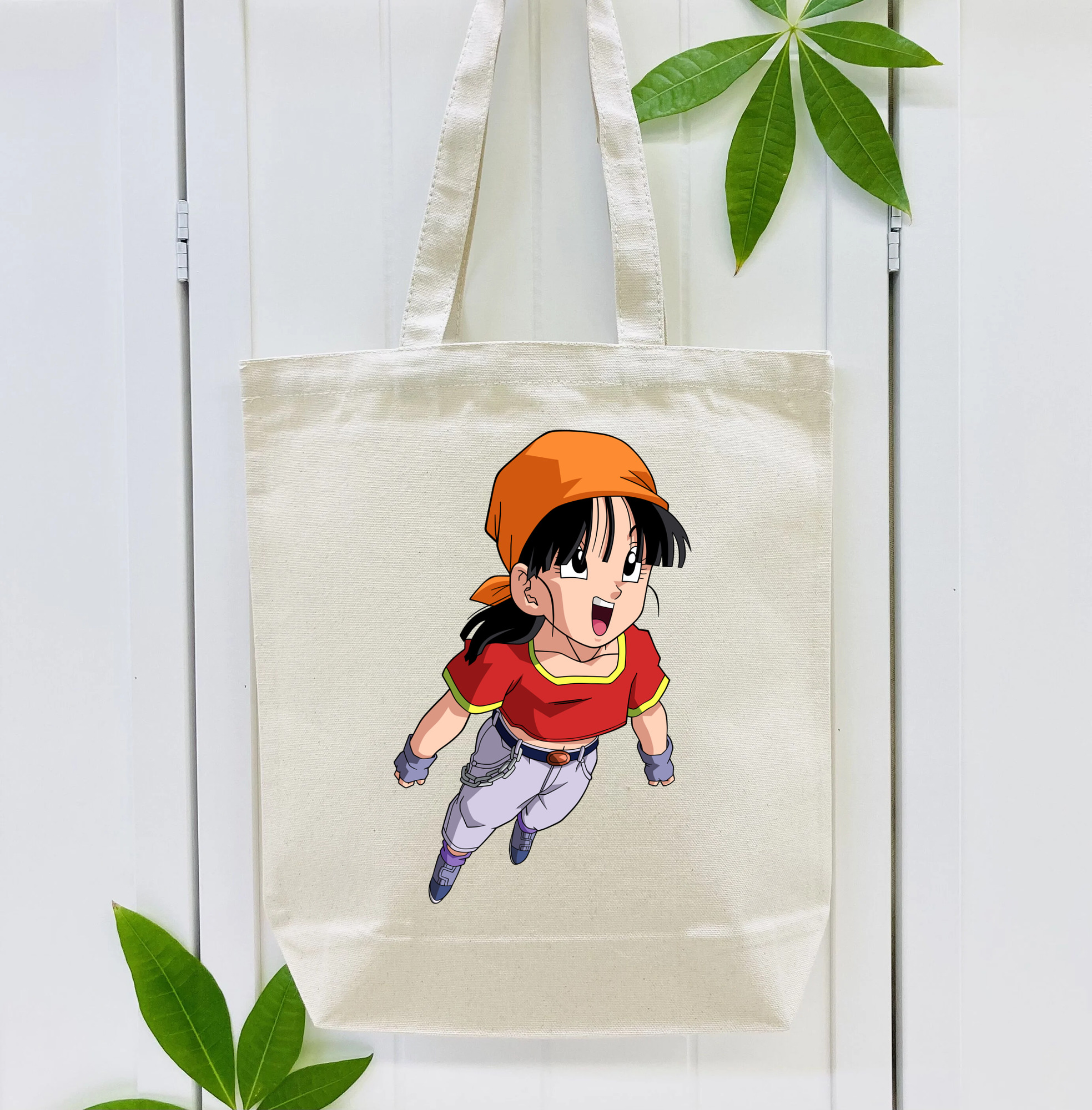 ドラゴンボール パン DRAGON BALL Pan 縦型キャンバス生地手提げバッグ　トートバッグ