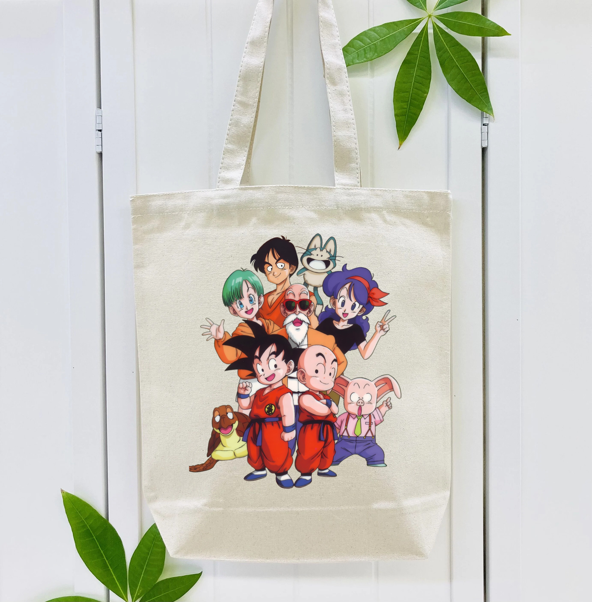 ドラゴンボール DRAGON BALL 縦型キャンバス生地手提げバッグ　トートバッグ