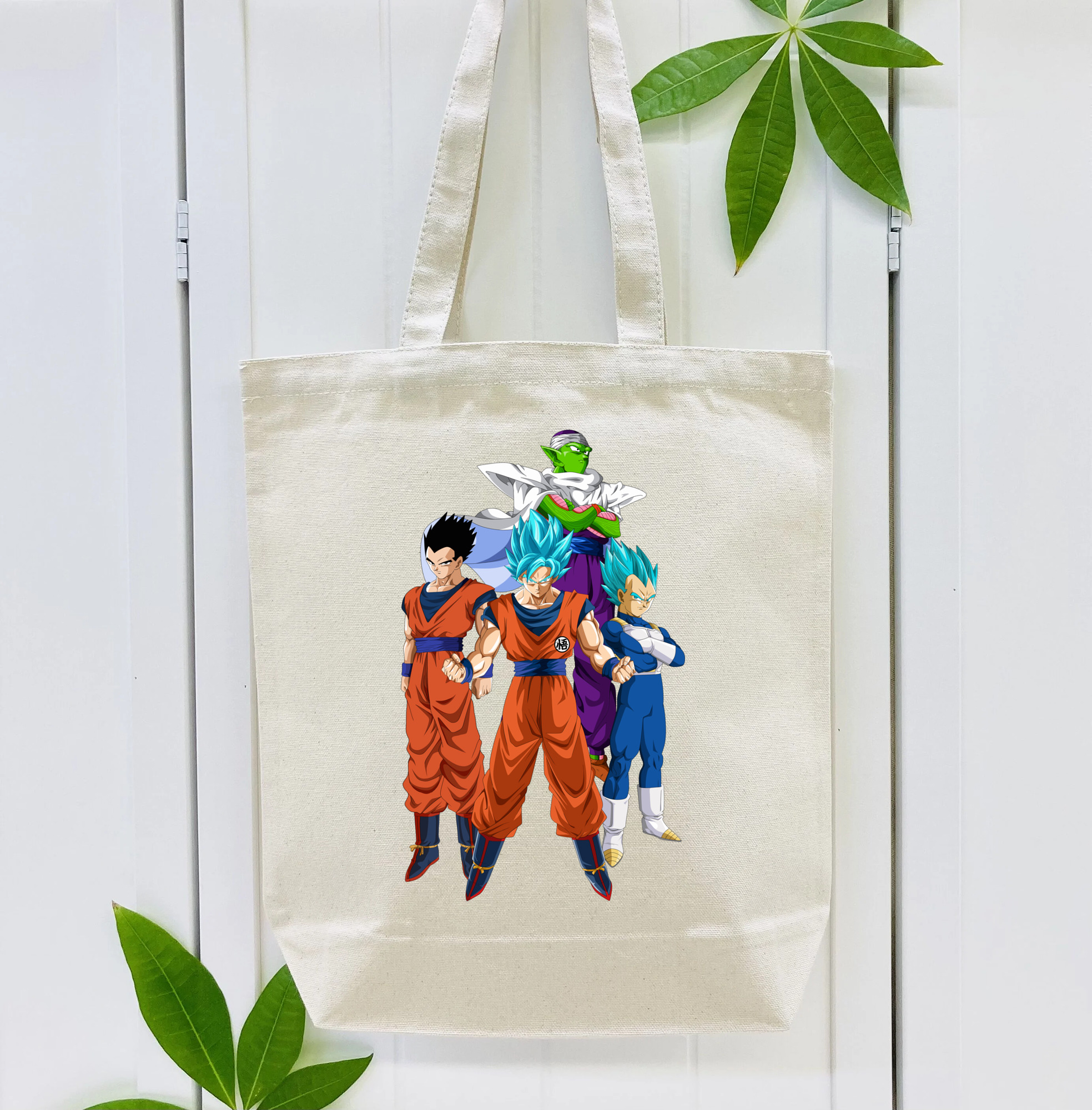 ドラゴンボール DRAGON BALL 縦型キャンバス生地手提げバッグ　トートバッグ