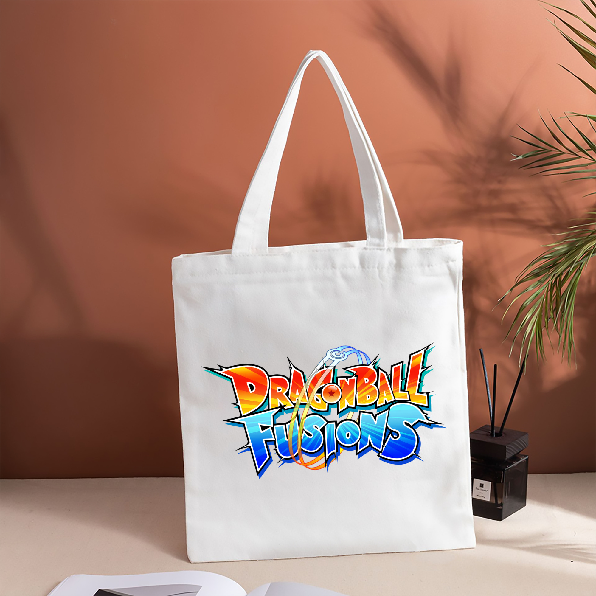 ドラゴンボール DRAGON BALL 縦型キャンバス生地手提げバッグ　トートバッグ
