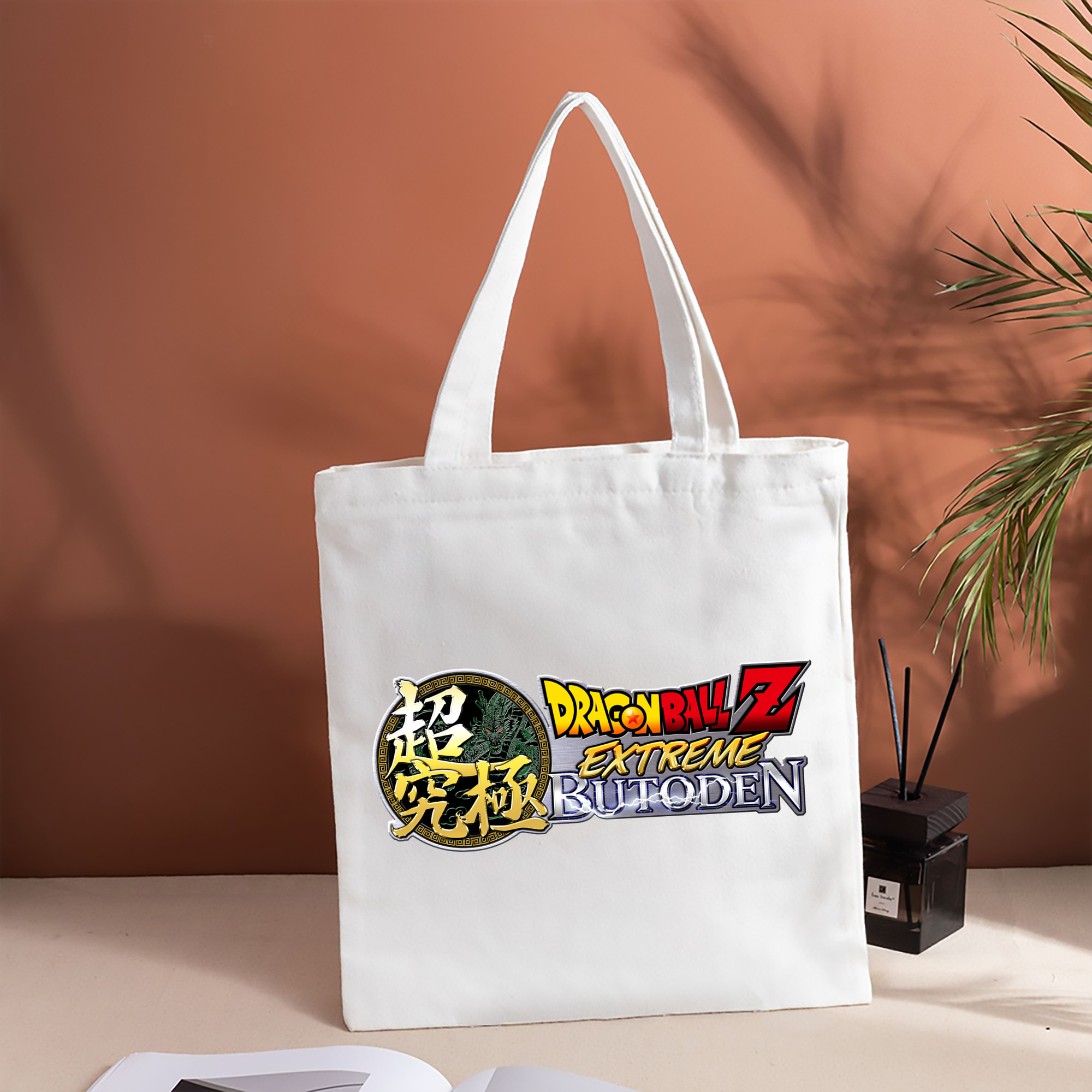 ドラゴンボール DRAGON BALL 縦型キャンバス生地手提げバッグ　トートバッグ