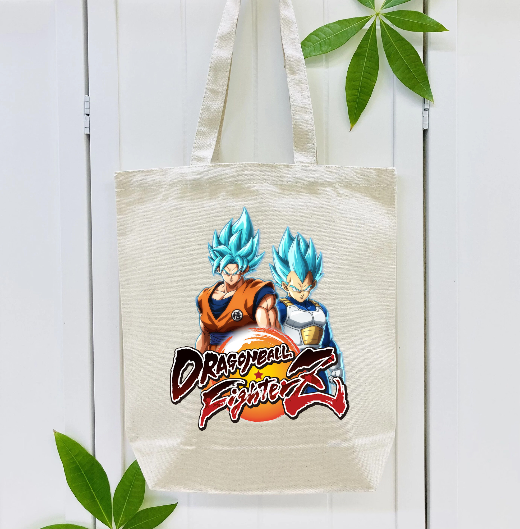 ドラゴンボール DRAGON BALL 縦型キャンバス生地手提げバッグ　トートバッグ