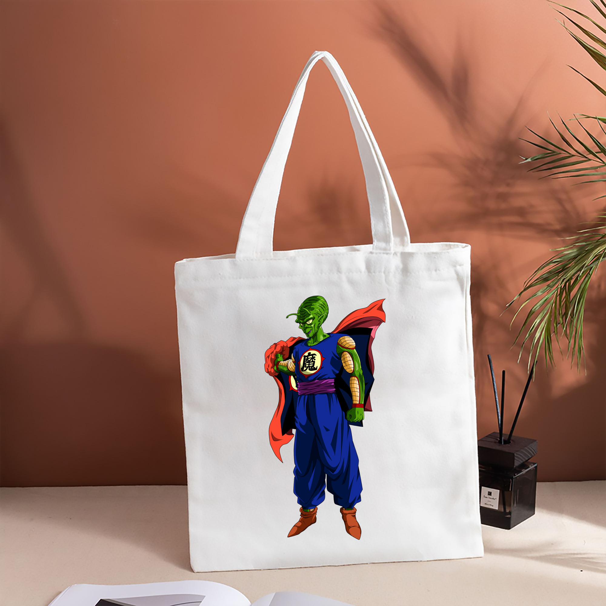 ドラゴンボール DRAGON BALL 縦型キャンバス生地手提げバッグ　トートバッグ