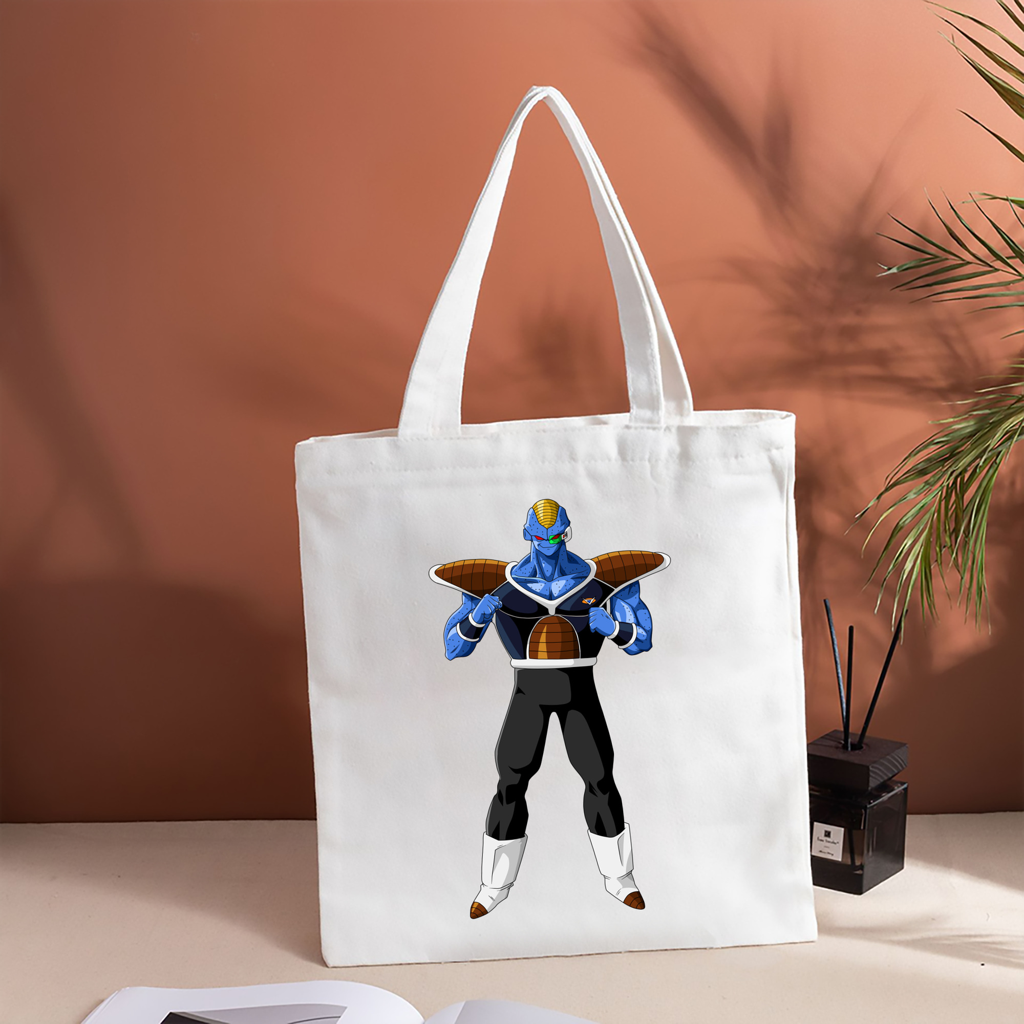 ドラゴンボール DRAGON BALL 縦型キャンバス生地手提げバッグ　トートバッグ