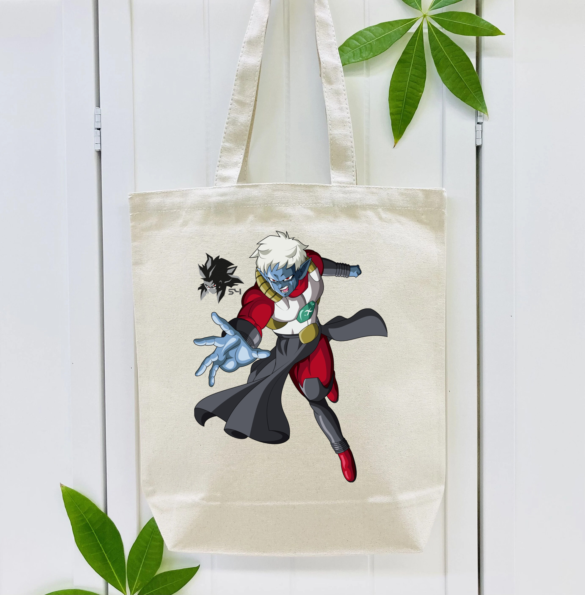 ドラゴンボール DRAGON BALL 縦型キャンバス生地手提げバッグ　トートバッグ