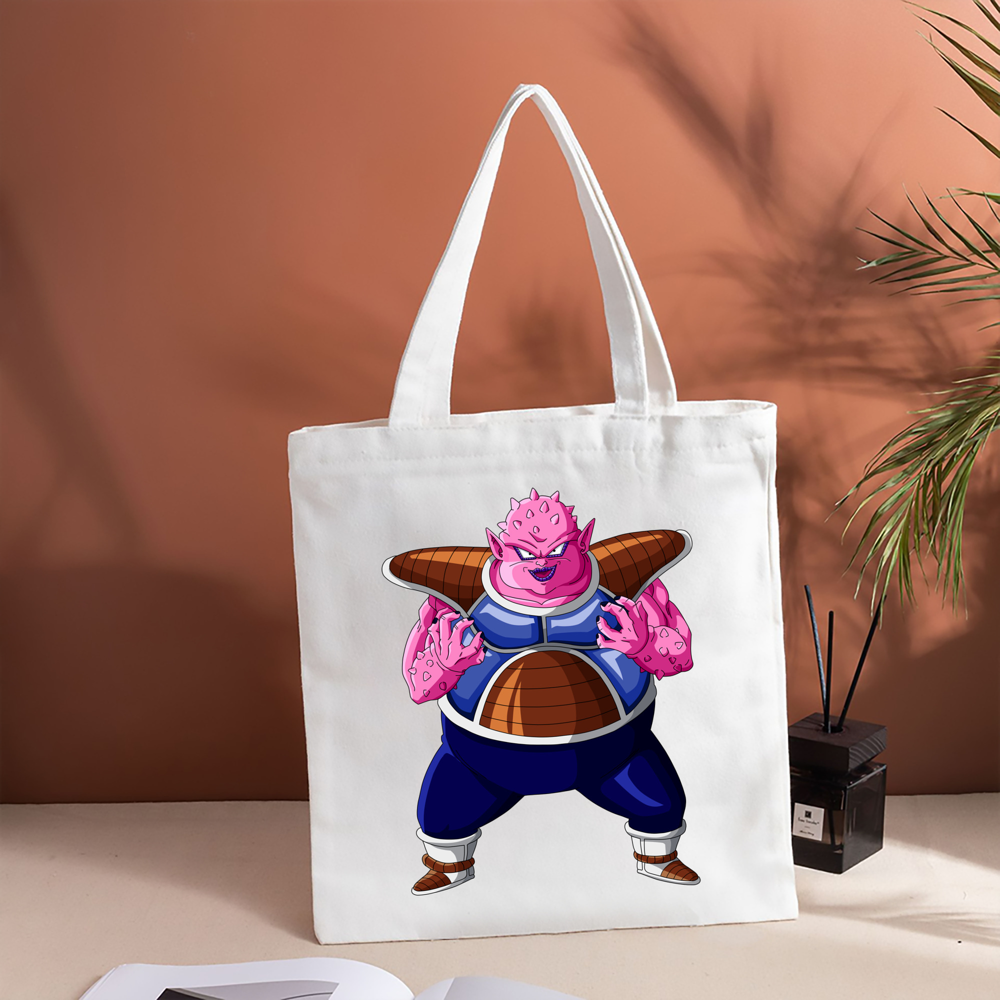 ドラゴンボール DRAGON BALL 縦型キャンバス生地手提げバッグ　トートバッグ