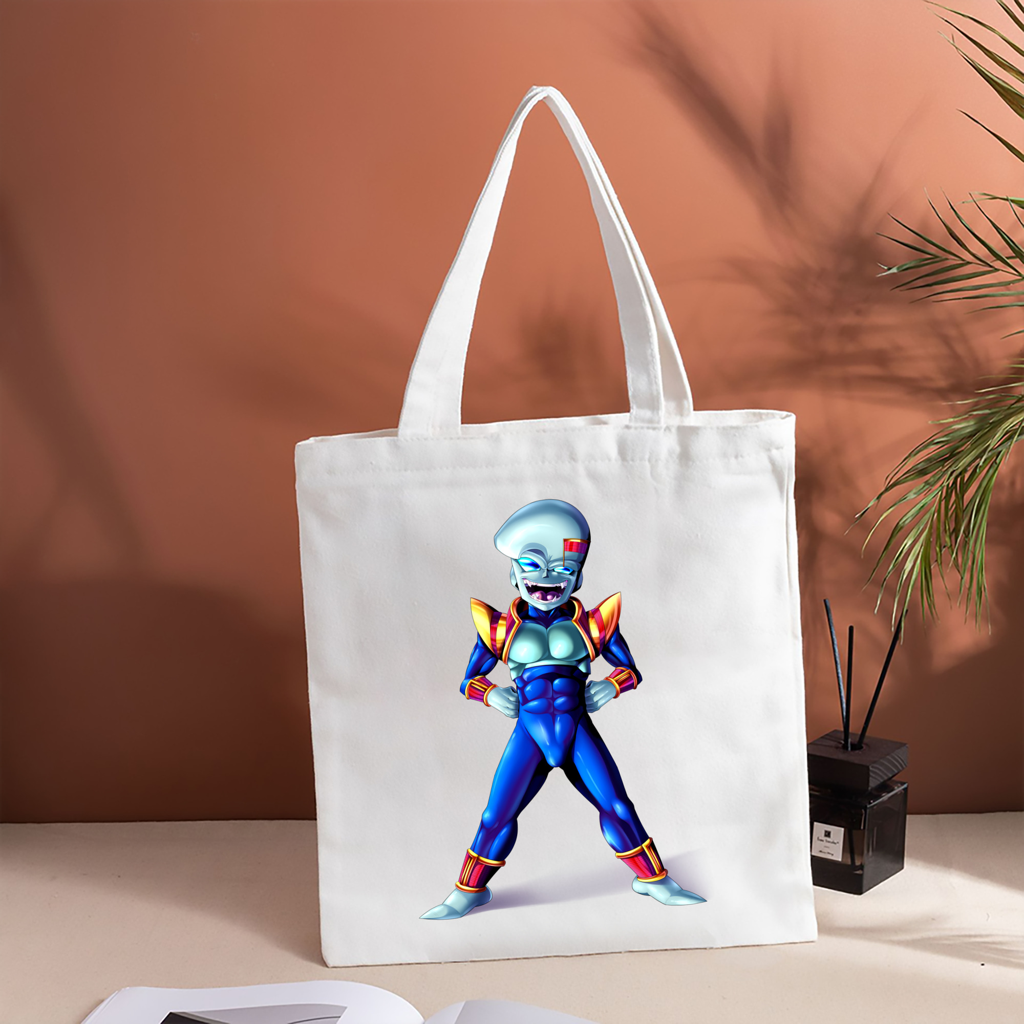 ドラゴンボール DRAGON BALL 縦型キャンバス生地手提げバッグ　トートバッグ