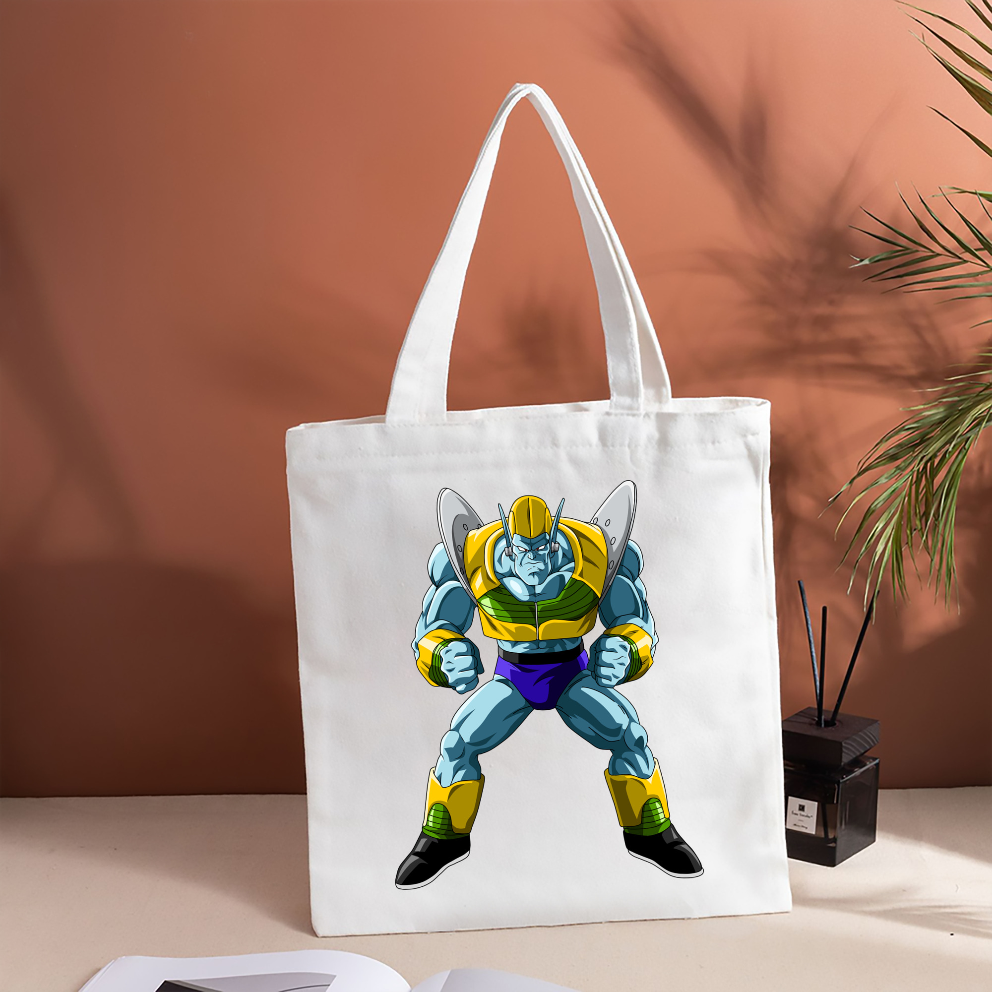 ドラゴンボール DRAGON BALL 縦型キャンバス生地手提げバッグ　トートバッグ