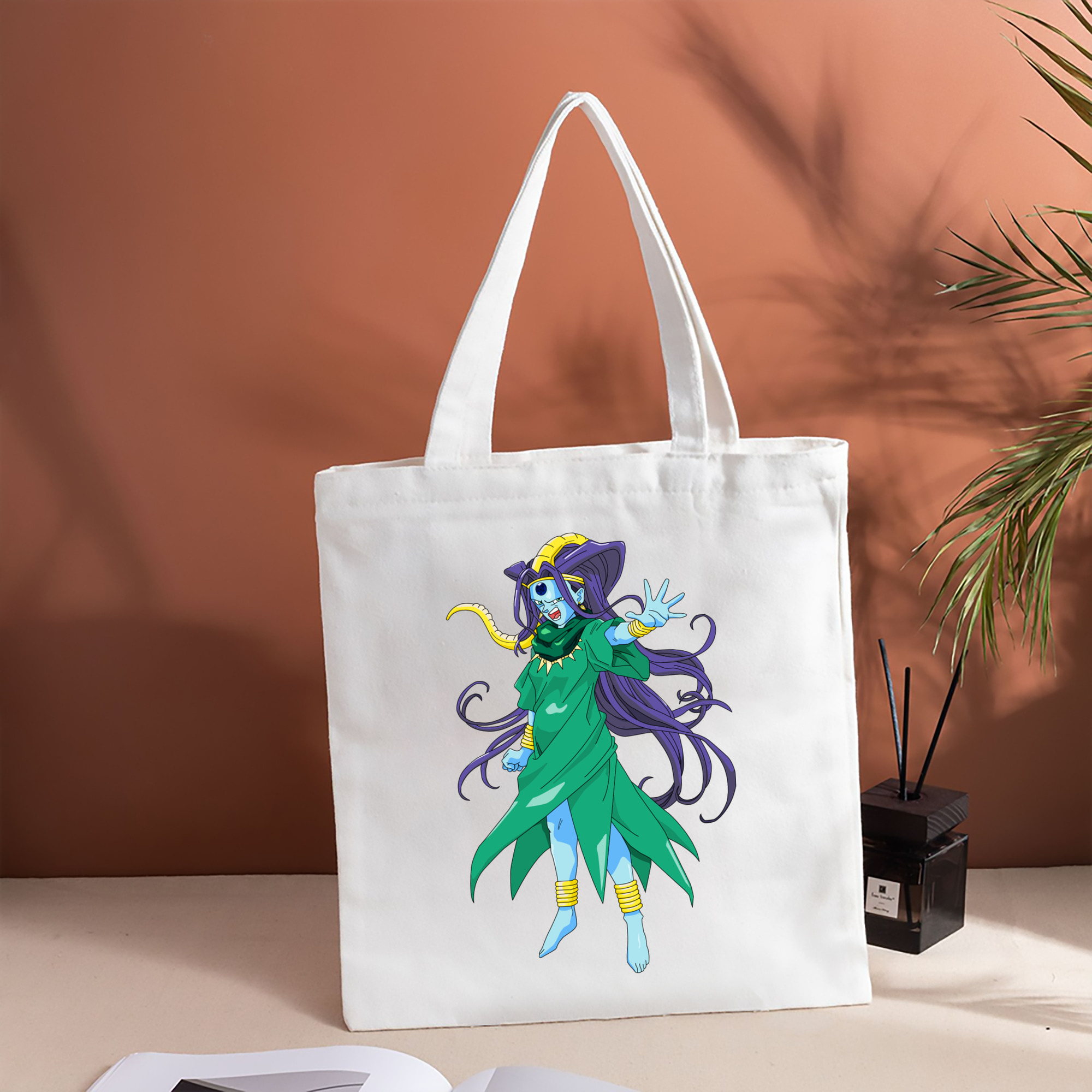 ドラゴンボール DRAGON BALL 縦型キャンバス生地手提げバッグ　トートバッグ