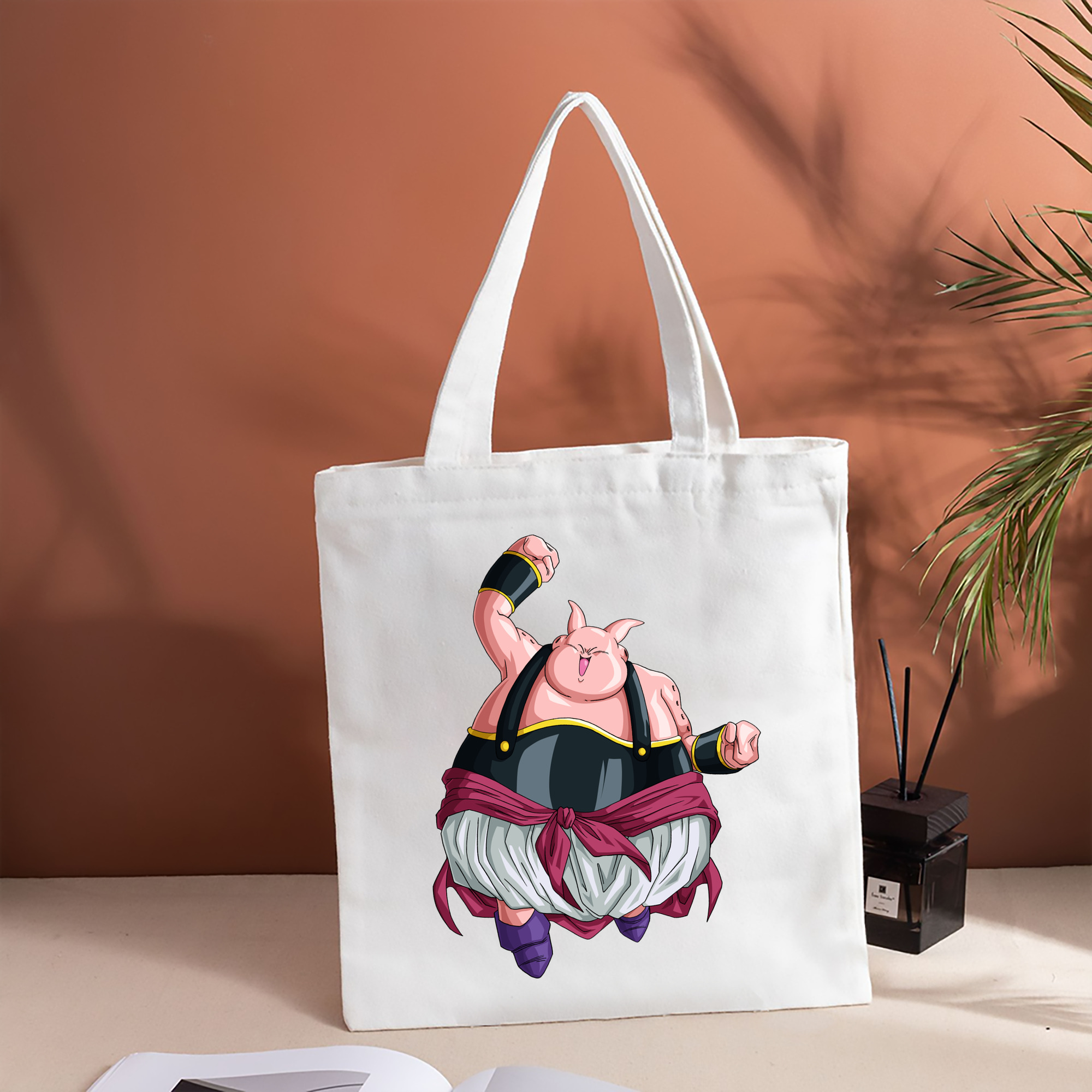 ドラゴンボール DRAGON BALL 縦型キャンバス生地手提げバッグ　トートバッグ
