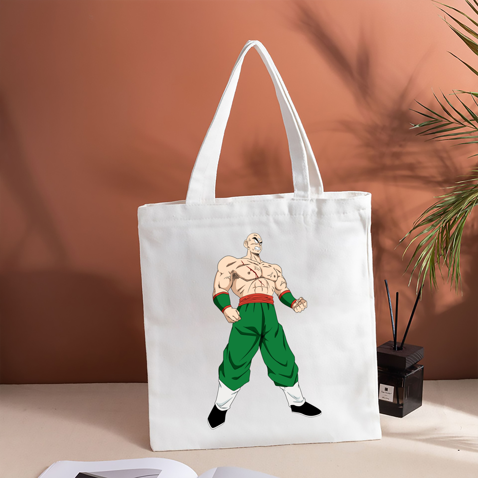 ドラゴンボール DRAGON BALL 縦型キャンバス生地手提げバッグ　トートバッグ