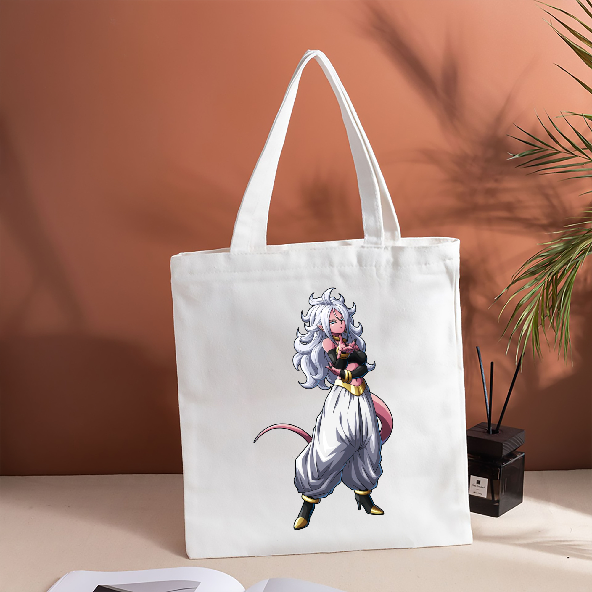 ドラゴンボール DRAGON BALL 縦型キャンバス生地手提げバッグ　トートバッグ