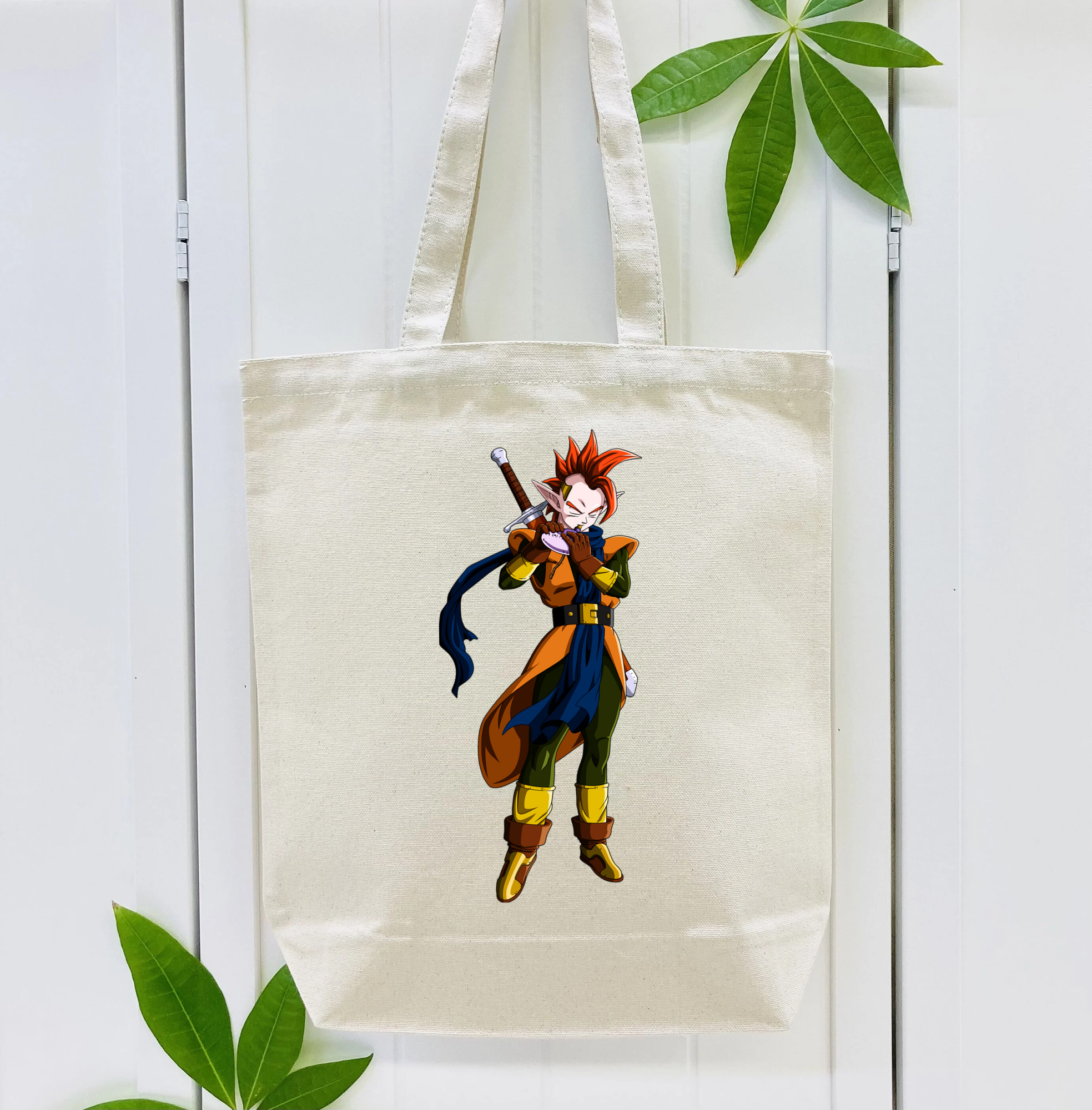 ドラゴンボール DRAGON BALL 縦型キャンバス生地手提げバッグ　トートバッグ