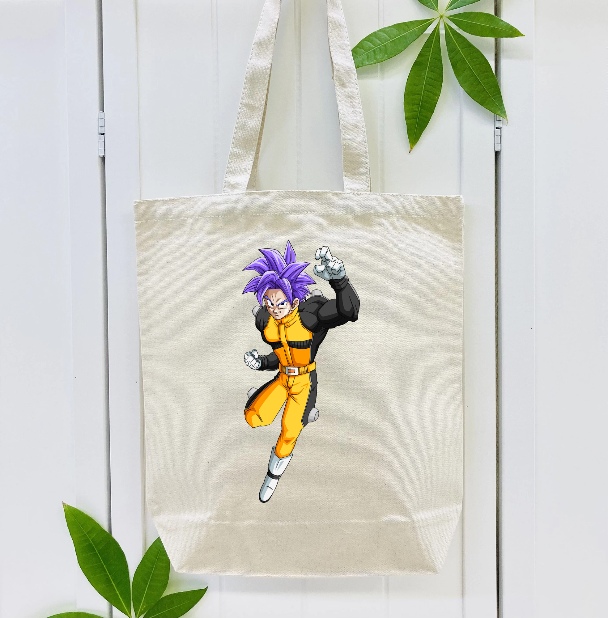 ドラゴンボール DRAGON BALL 縦型キャンバス生地手提げバッグ　トートバッグ