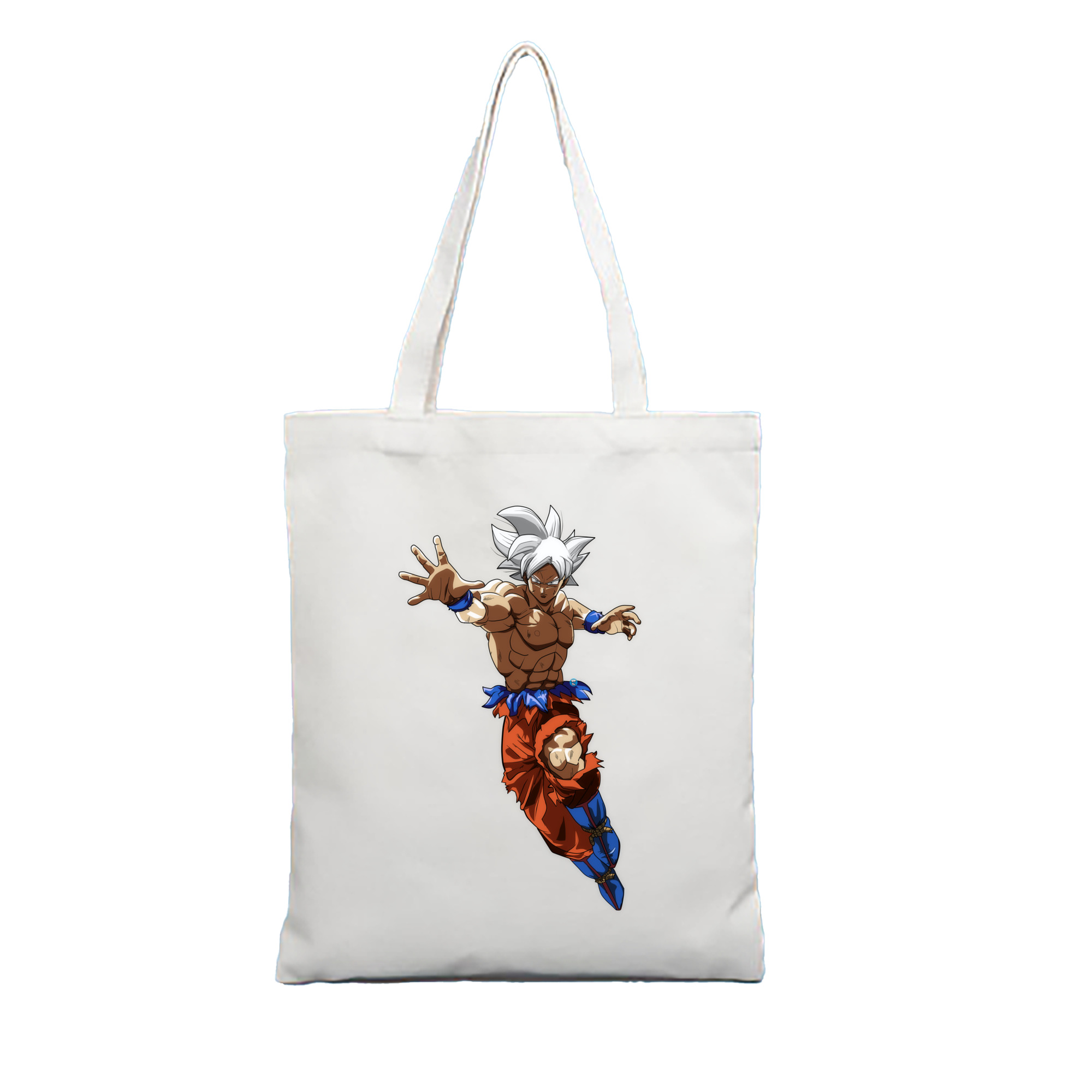 （画像用） ドラゴンボール 孫悟空（そん ごくう）Son Goku カカロット DRAGON BALL Kakarotto 縦型キャンバス生地手提げバッグ　トートバッグ