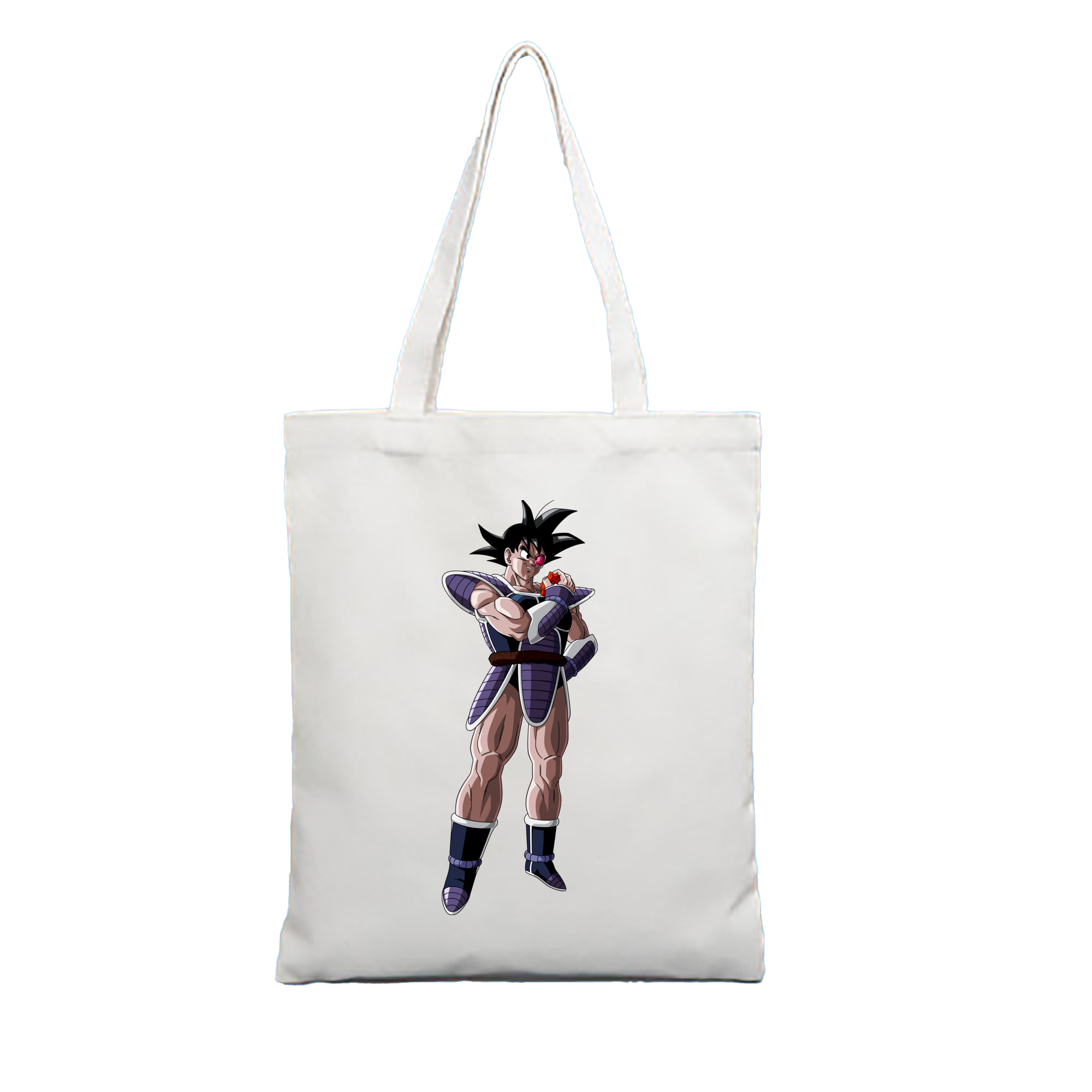（画像用） ドラゴンボール 孫悟空（そん ごくう）Son Goku カカロット DRAGON BALL Kakarotto 縦型キャンバス生地手提げバッグ　トートバッグ