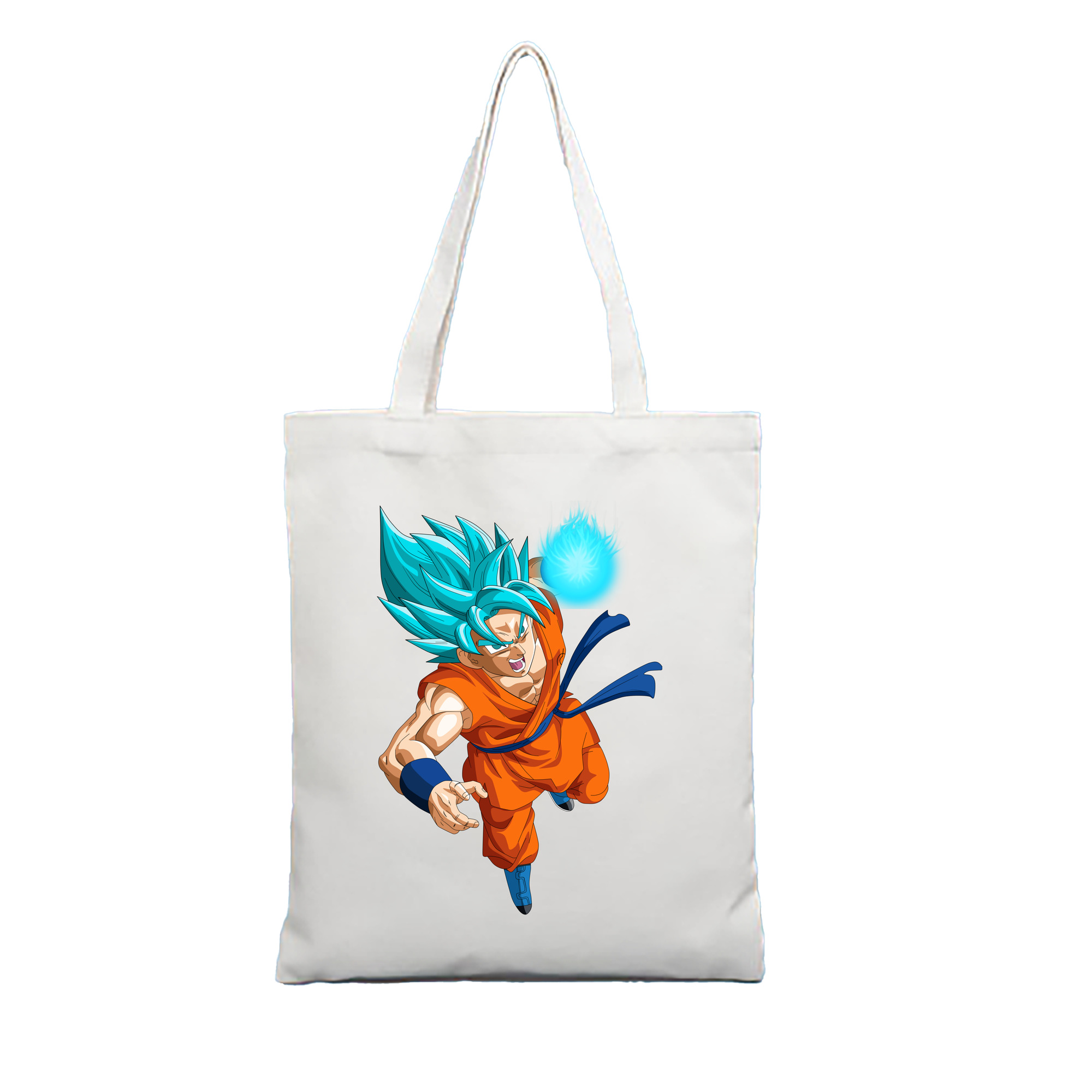 （画像用） ドラゴンボール 孫悟空（そん ごくう）Son Goku カカロット DRAGON BALL Kakarotto 縦型キャンバス生地手提げバッグ　トートバッグ
