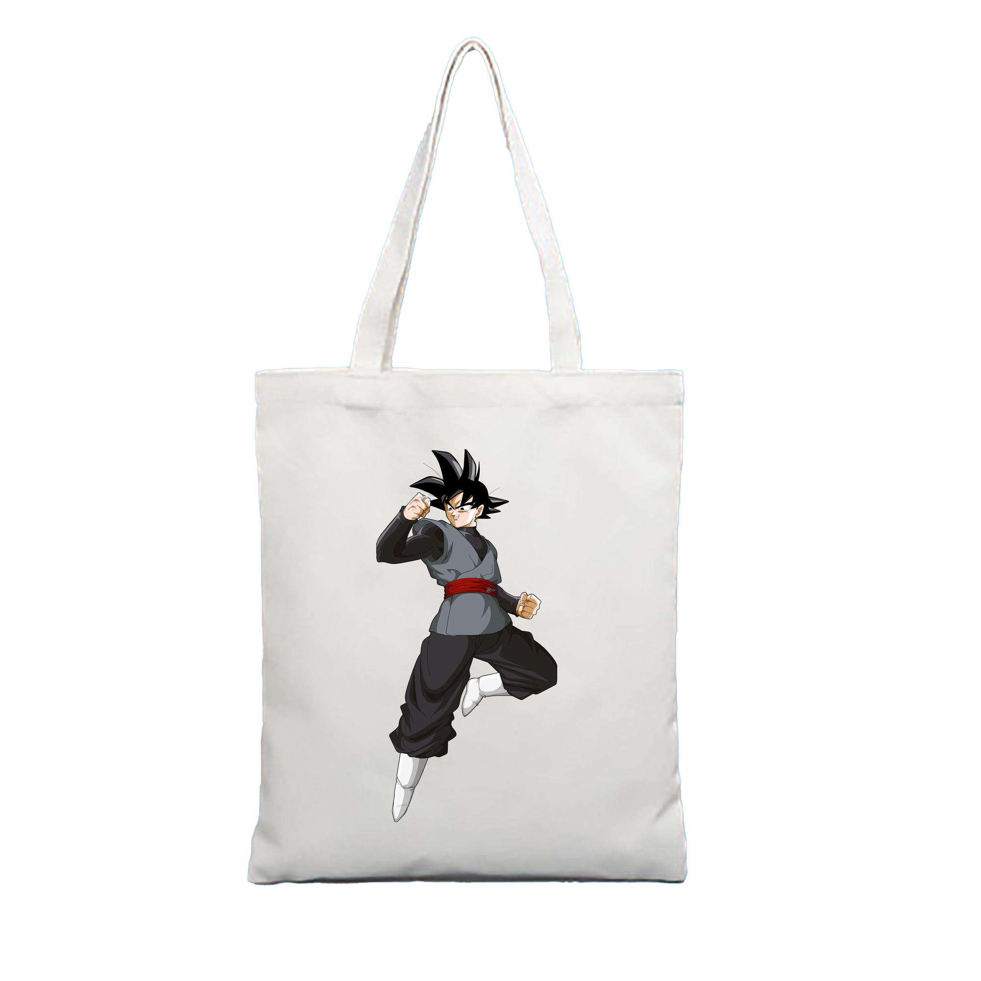 （画像用） ドラゴンボール ベジータ四世（Bejīta Yonsei）DRAGON BALL Vegeta IV 縦型キャンバス生地手提げバッグ　トートバッグ