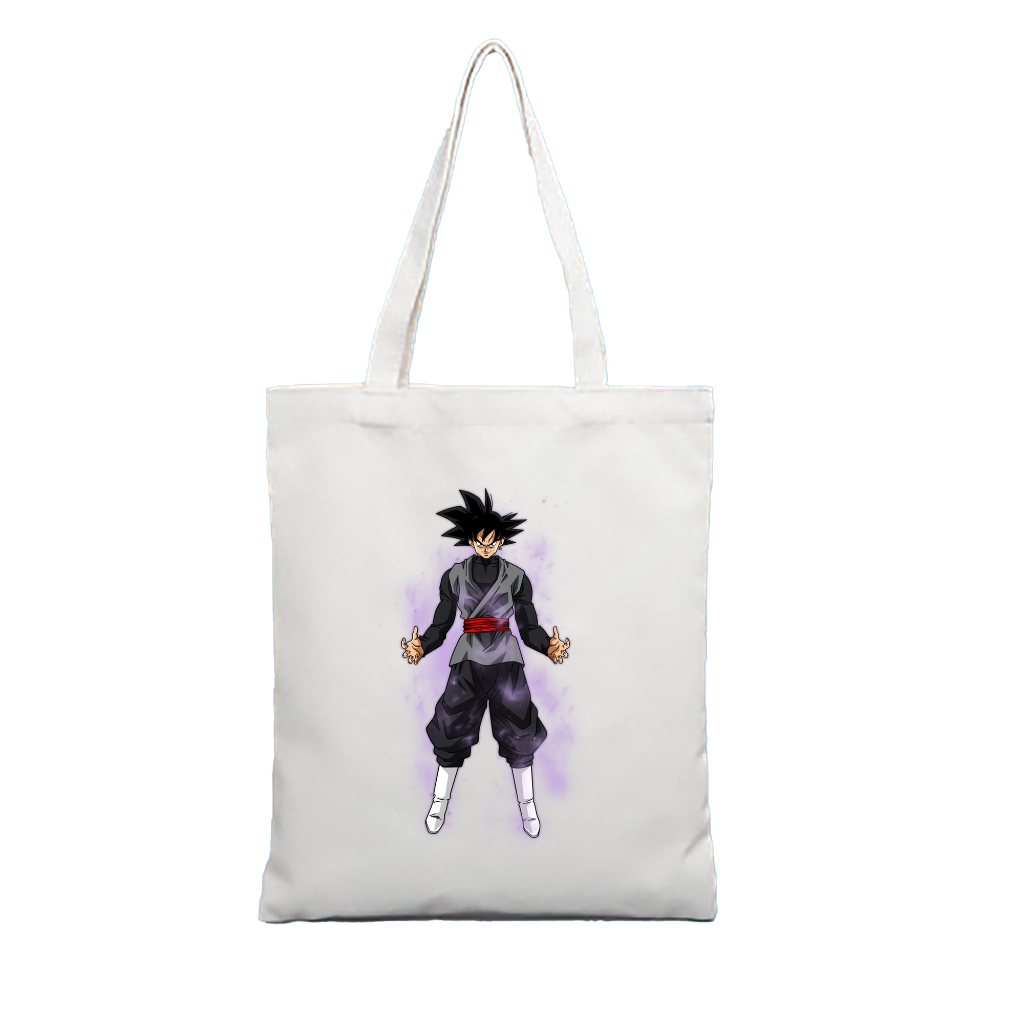 （画像用） ドラゴンボール ベジータ四世（Bejīta Yonsei）DRAGON BALL Vegeta IV 縦型キャンバス生地手提げバッグ　トートバッグ