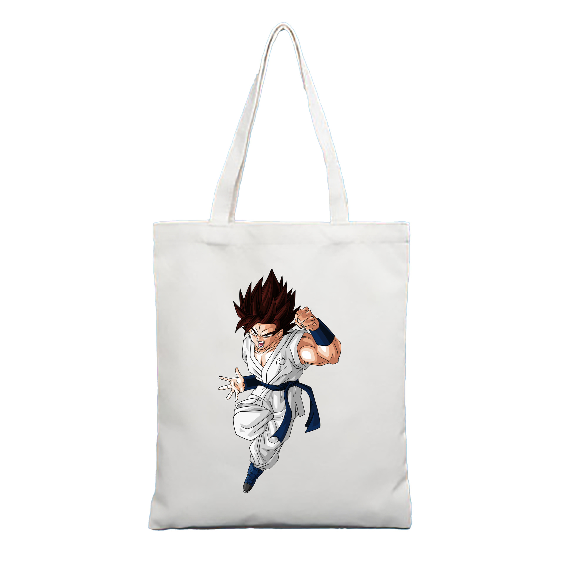 （画像用） ドラゴンボール 孫 悟飯（そんごはん）DRAGON BALL Son Gohan 縦型キャンバス生地手提げバッグ　トートバッグ