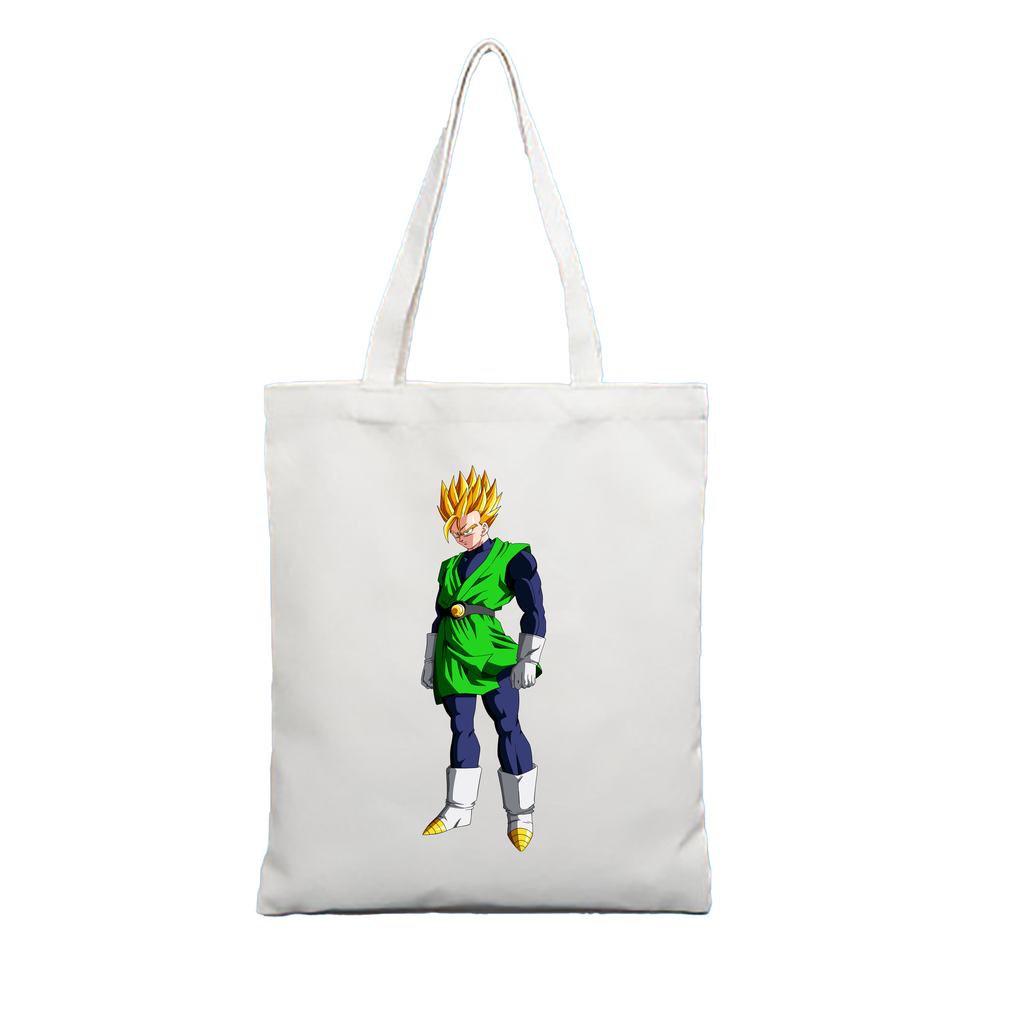 （画像用） ドラゴンボール 孫 悟飯（そんごはん）DRAGON BALL Son Gohan 縦型キャンバス生地手提げバッグ　トートバッグ