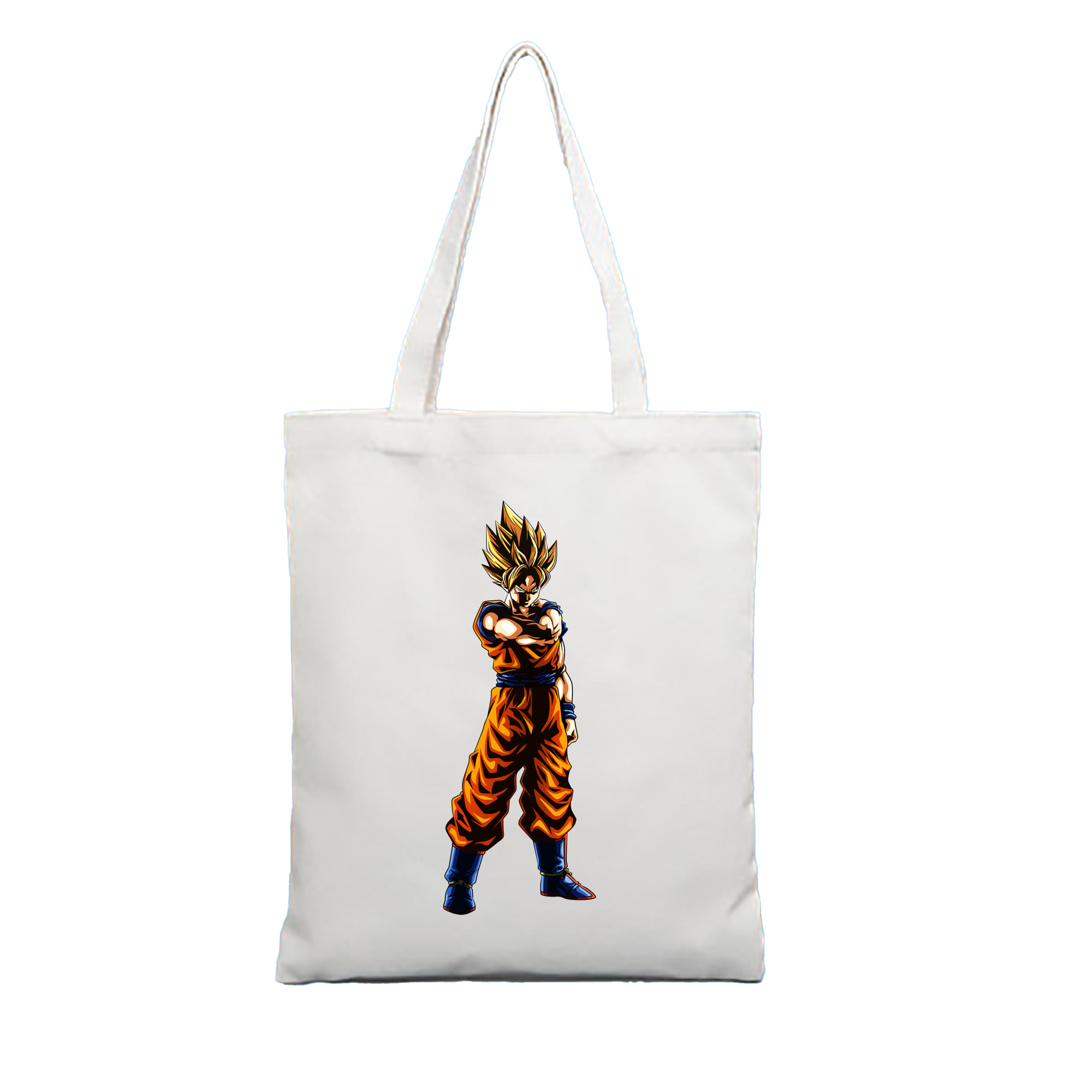 （画像用） ドラゴンボール 孫 悟飯（そんごはん）DRAGON BALL Son Gohan 縦型キャンバス生地手提げバッグ　トートバッグ