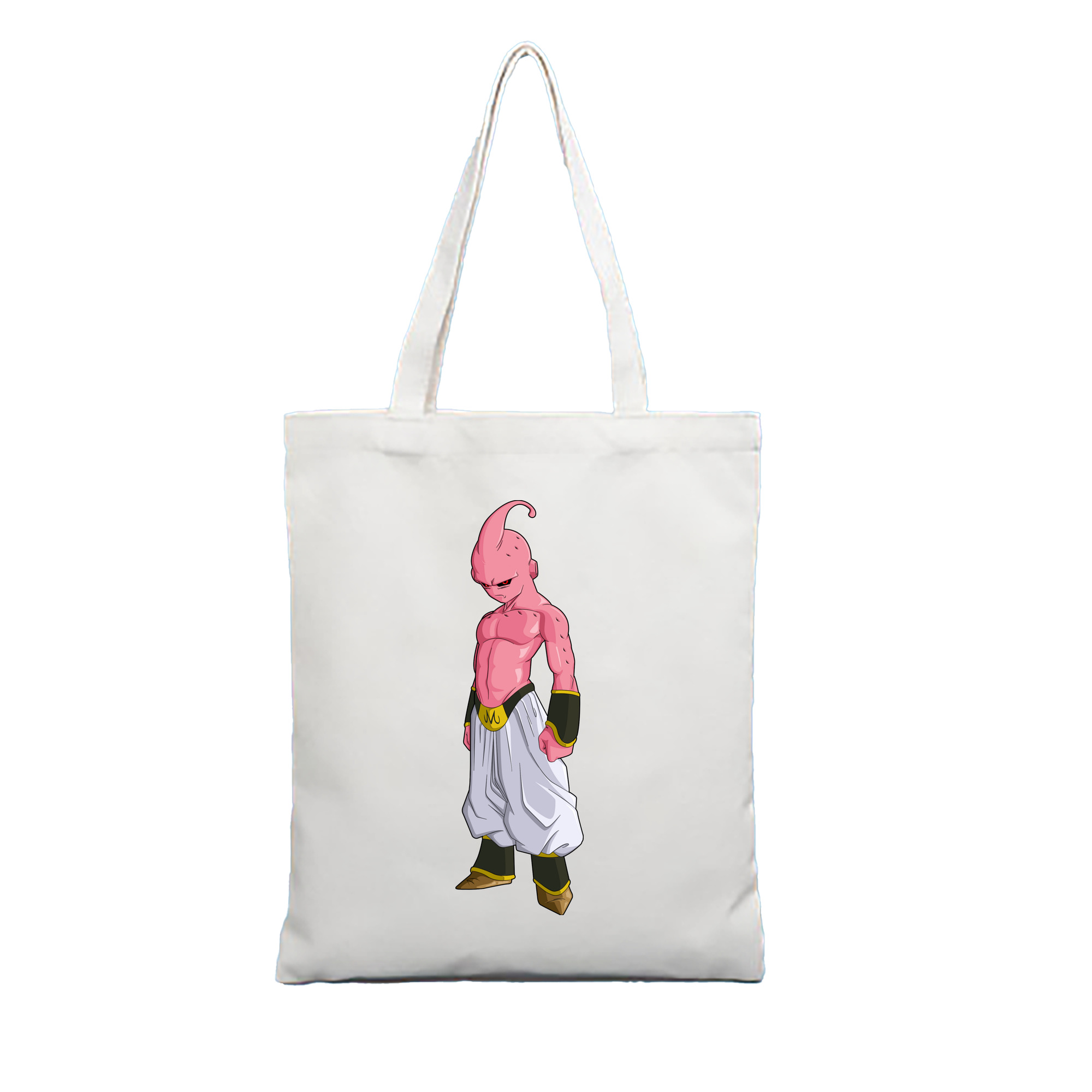 （画像用） ドラゴンボール 魔人ブウ DRAGON BALL Majin Buu 縦型キャンバス生地手提げバッグ　トートバッグ