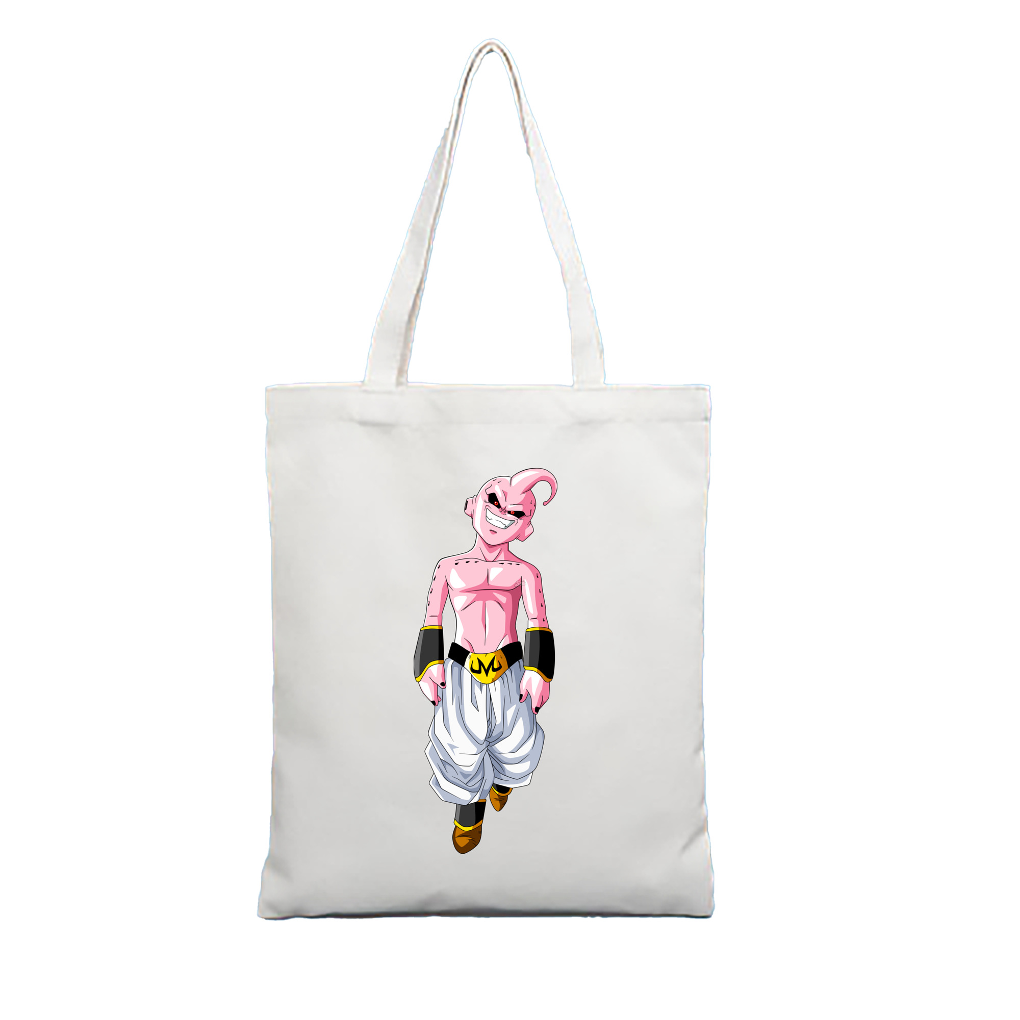 （画像用） ドラゴンボール 魔人ブウ DRAGON BALL Majin Buu 縦型キャンバス生地手提げバッグ　トートバッグ