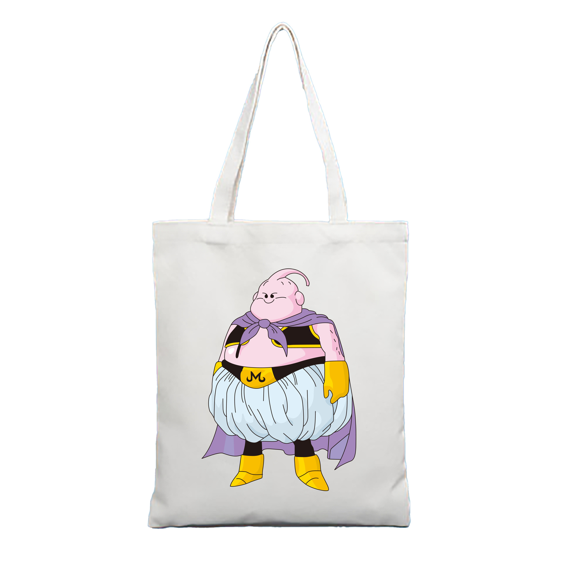 （画像用） ドラゴンボール 魔人ブウ DRAGON BALL Majin Buu 縦型キャンバス生地手提げバッグ　トートバッグ