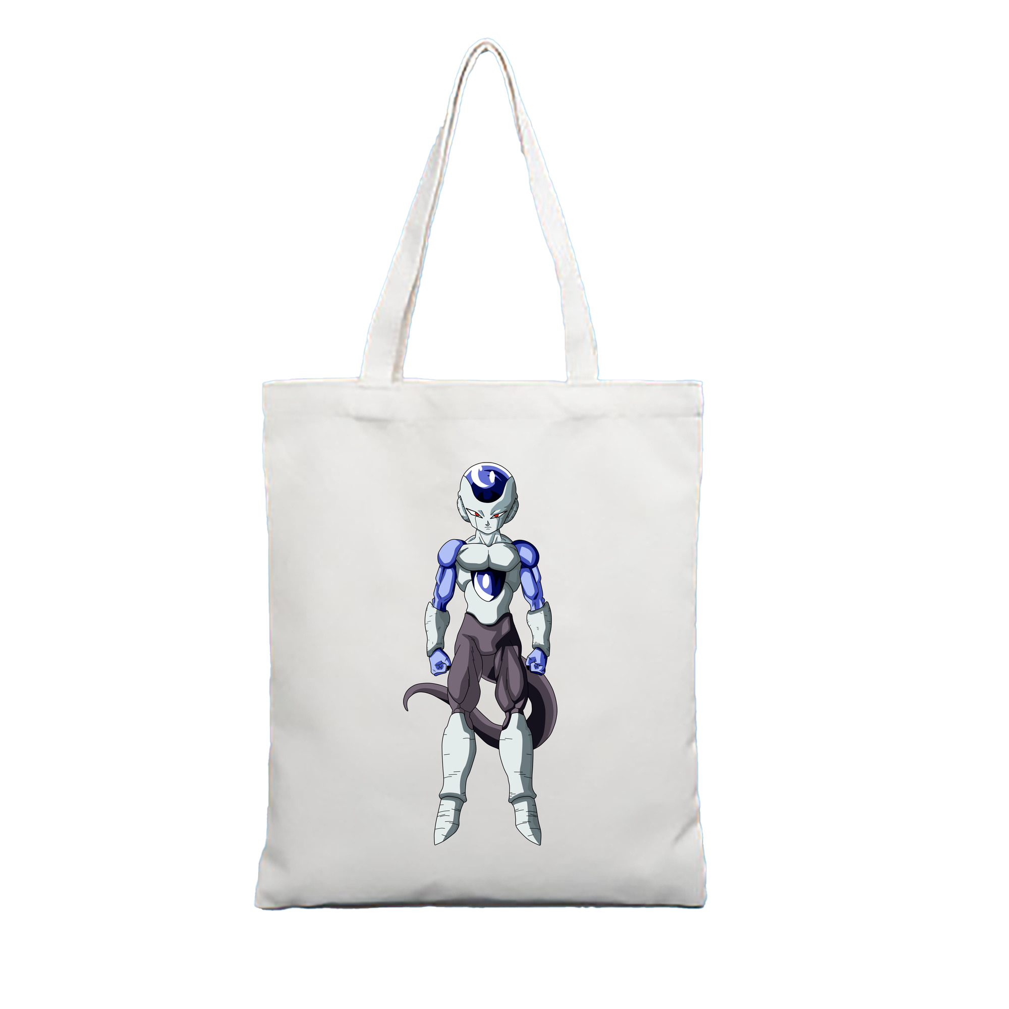 （画像用） ドラゴンボール フリーザ DRAGON BALL Frieza 縦型キャンバス生地手提げバッグ　トートバッグ