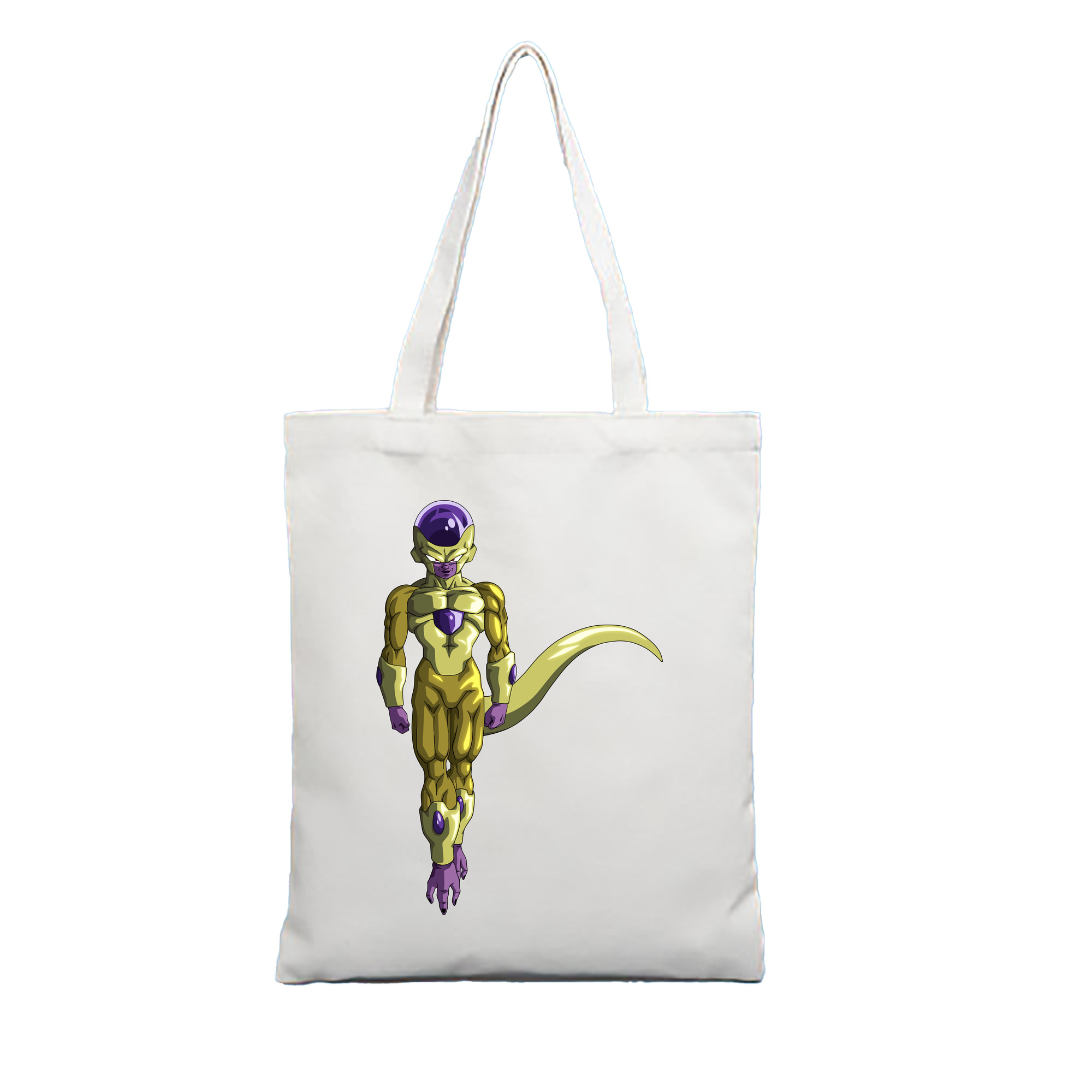 （画像用） ドラゴンボール フリーザ DRAGON BALL Frieza 縦型キャンバス生地手提げバッグ　トートバッグ