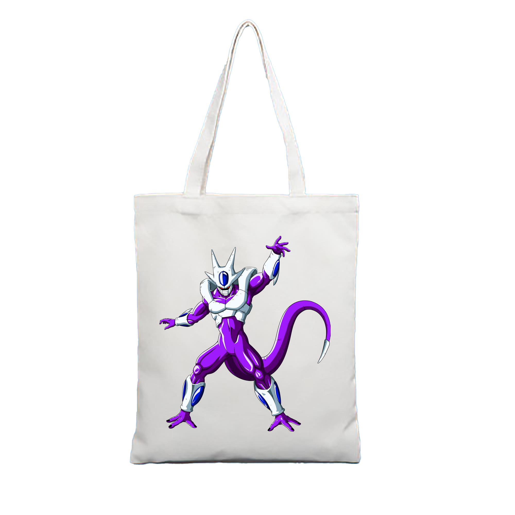 （画像用） ドラゴンボール クウラ DRAGON BALL Cooler Coora 縦型キャンバス生地手提げバッグ　トートバッグ