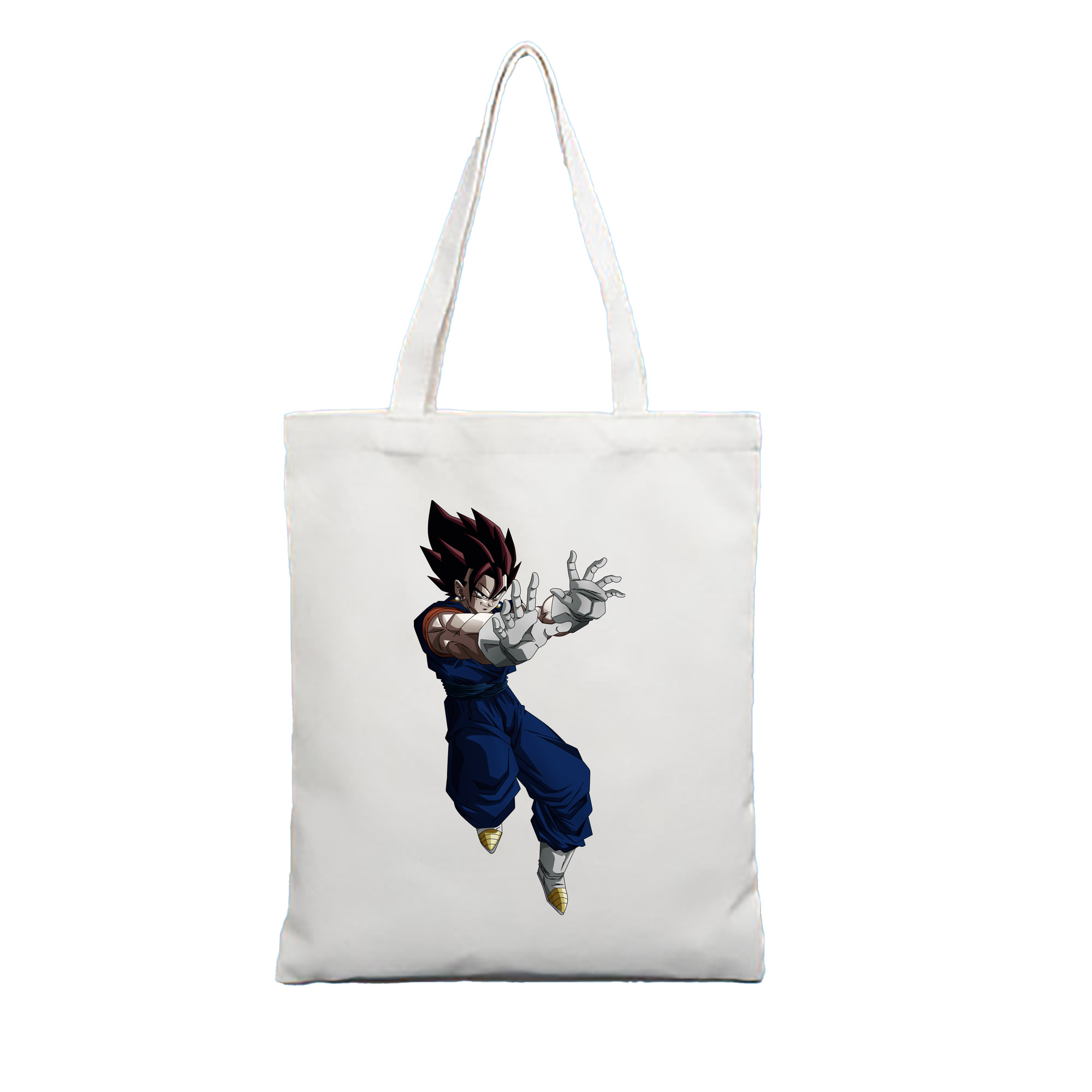 （画像用） ドラゴンボール ベジット DRAGON BALL Vegetto 縦型キャンバス生地手提げバッグ　トートバッグ