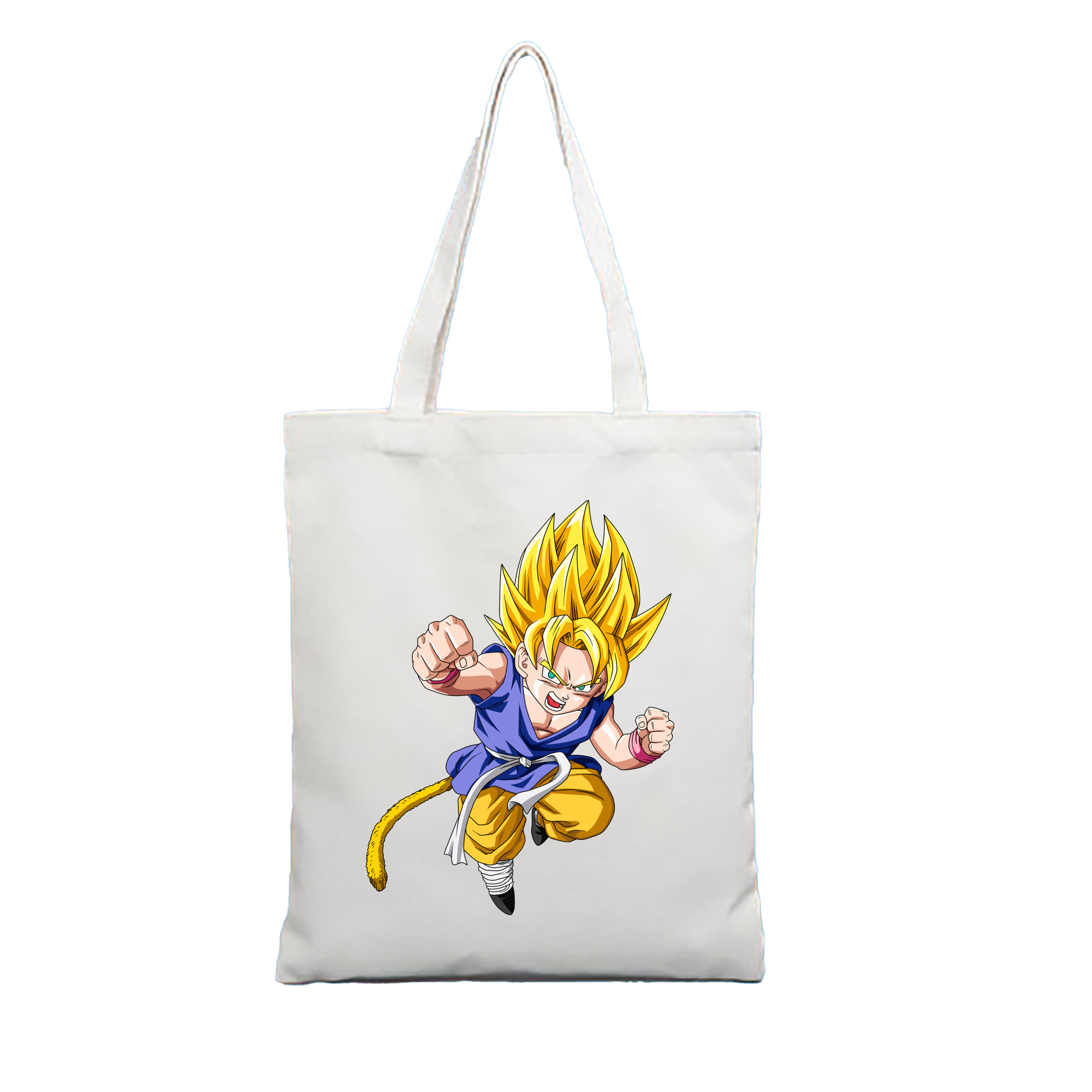（画像用） ドラゴンボール ベジット DRAGON BALL Vegetto 縦型キャンバス生地手提げバッグ　トートバッグ
