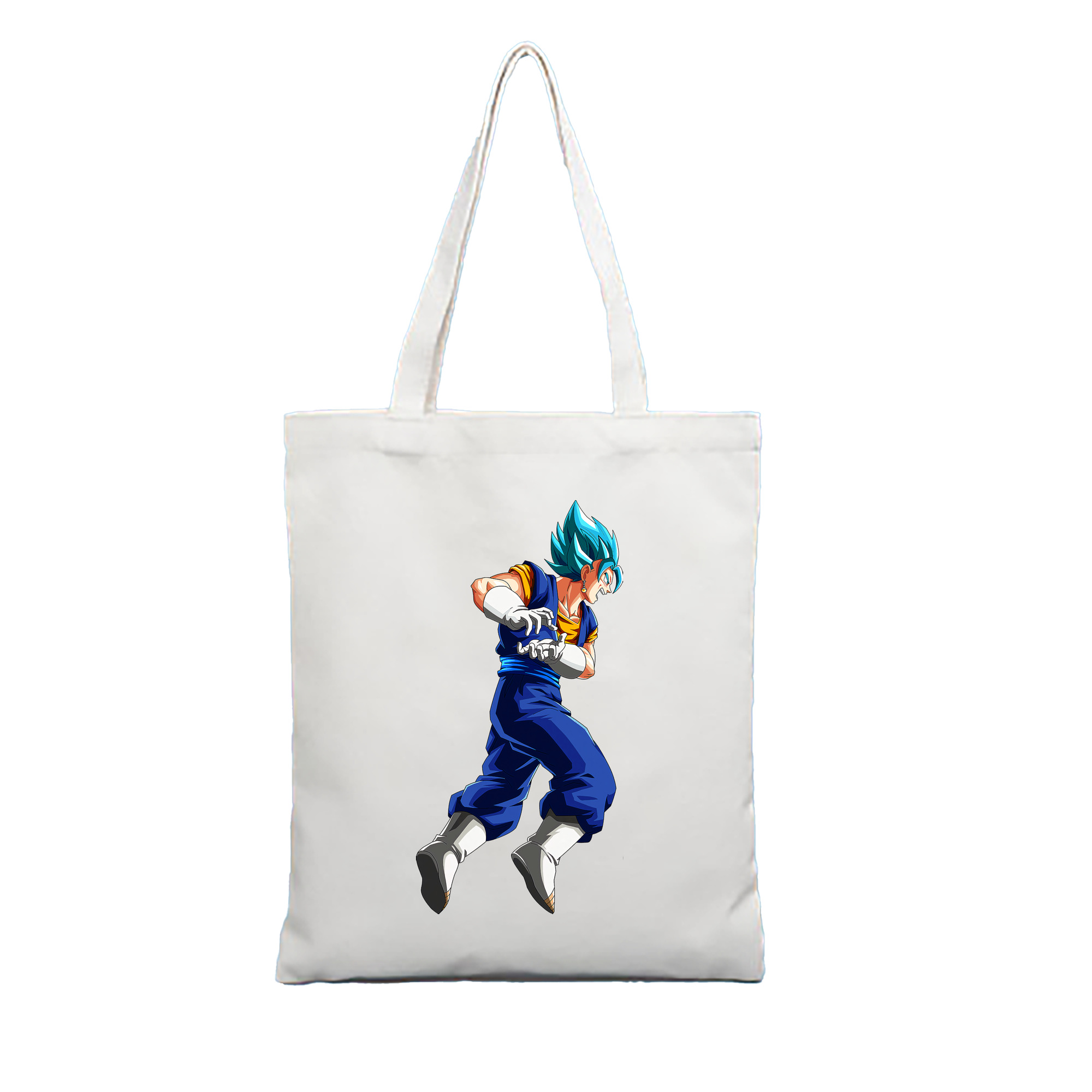 （画像用） ドラゴンボール ベジット DRAGON BALL Vegetto 縦型キャンバス生地手提げバッグ　トートバッグ