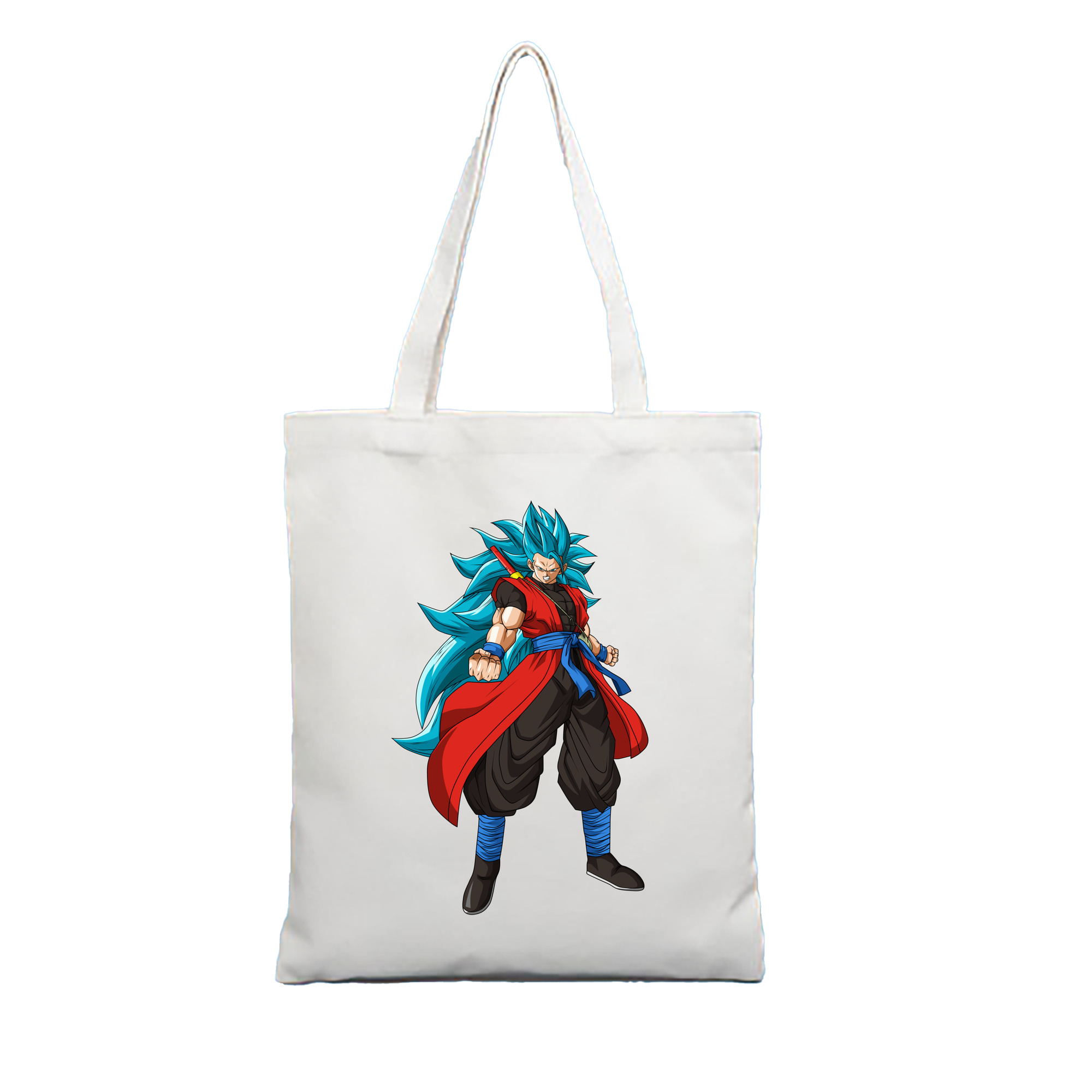 （画像用） ドラゴンボール ベジット DRAGON BALL Vegetto 縦型キャンバス生地手提げバッグ　トートバッグ