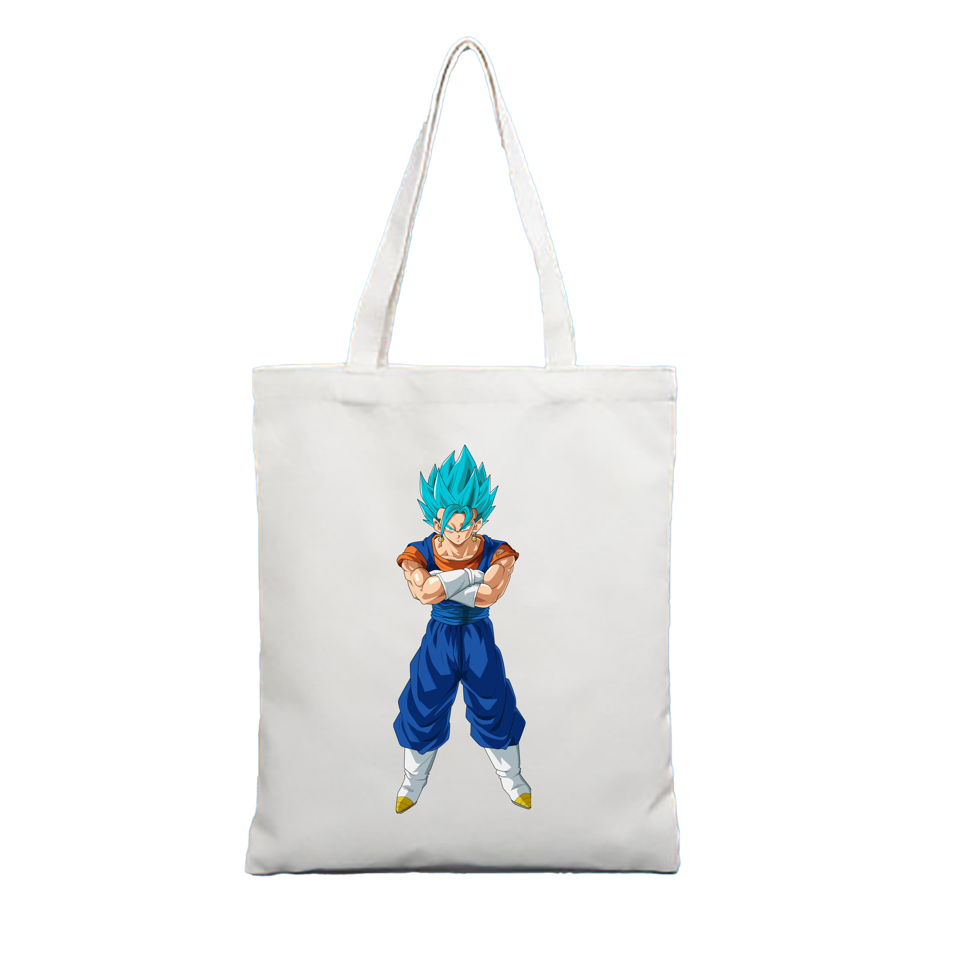 （画像用） ドラゴンボール ベジット DRAGON BALL Vegetto 縦型キャンバス生地手提げバッグ　トートバッグ