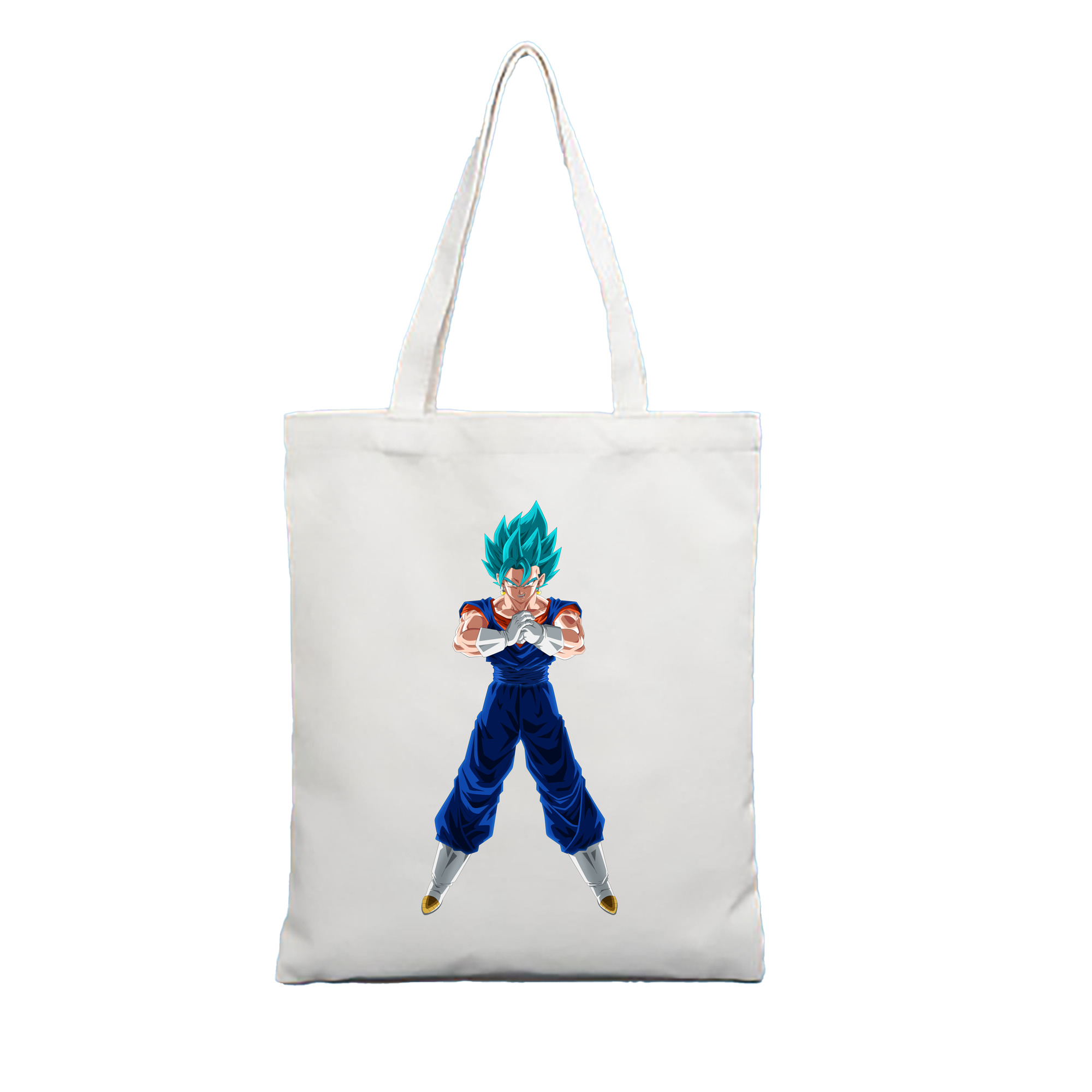 （画像用） ドラゴンボール ベジット DRAGON BALL Vegetto 縦型キャンバス生地手提げバッグ　トートバッグ