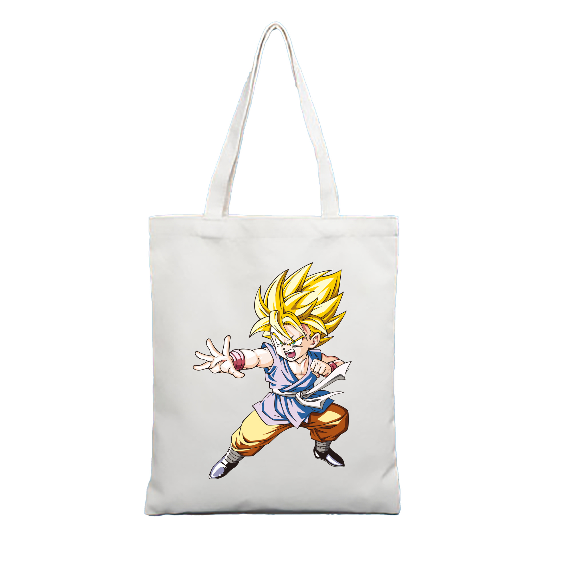 （画像用） ドラゴンボール ベジット DRAGON BALL Vegetto 縦型キャンバス生地手提げバッグ　トートバッグ