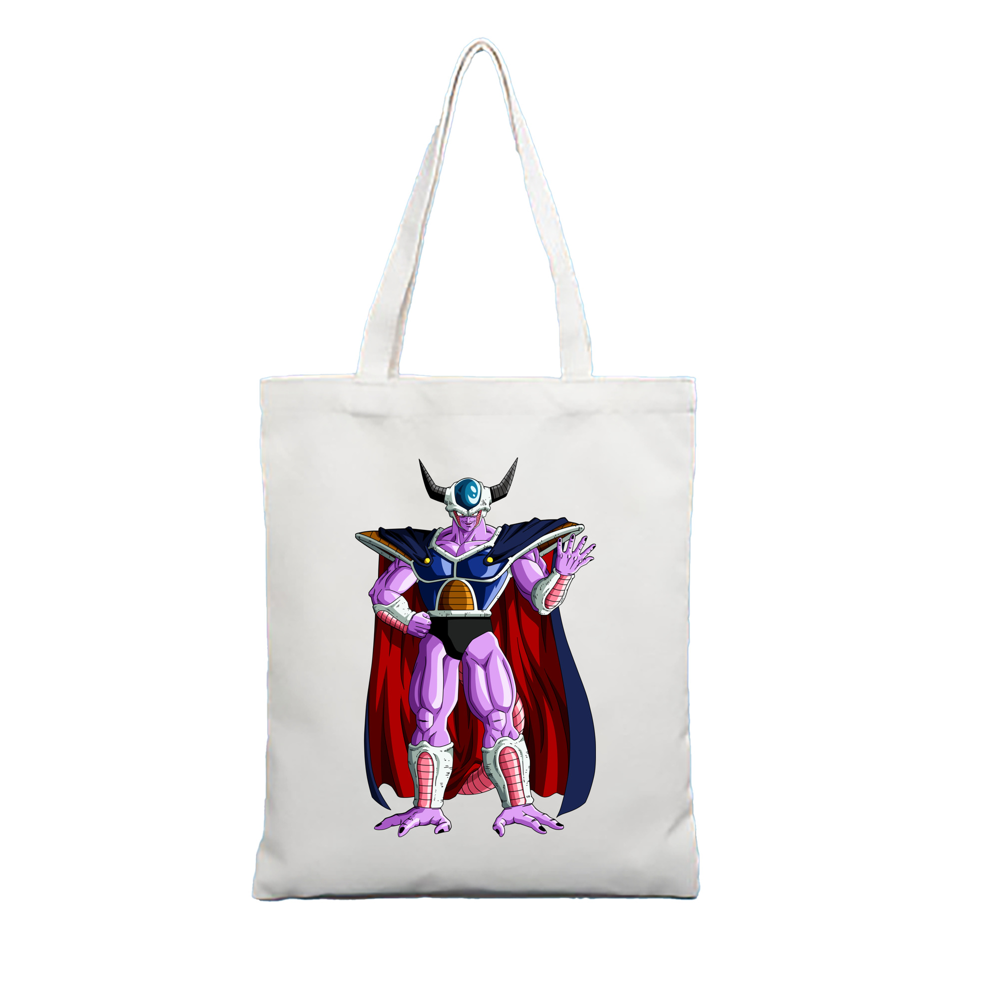 （画像用） ドラゴンボール コルド大王 DRAGON BALL King Cold 縦型キャンバス生地手提げバッグ　トートバッグ