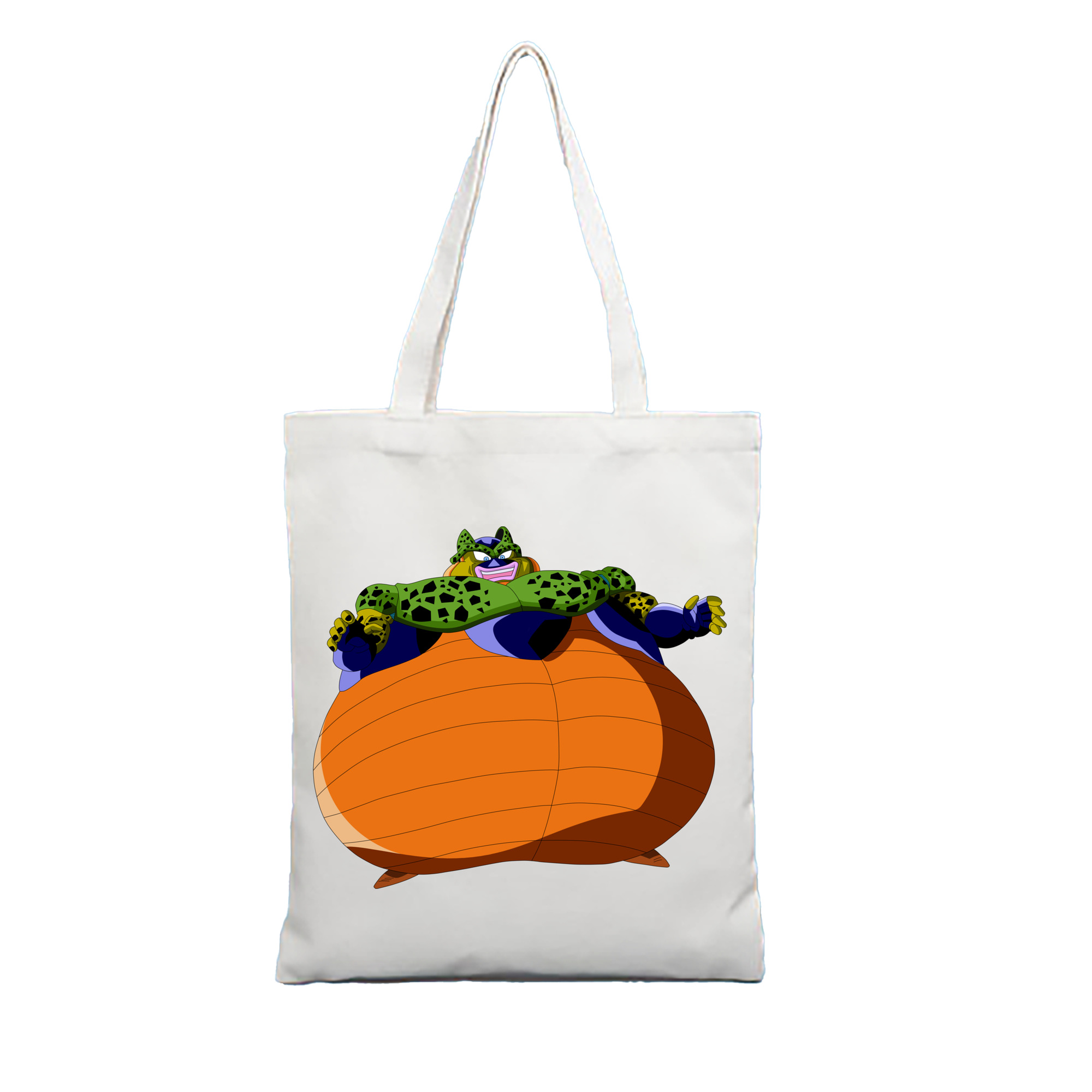 （画像用） ドラゴンボール セル DRAGON BALL Cell 縦型キャンバス生地手提げバッグ　トートバッグ