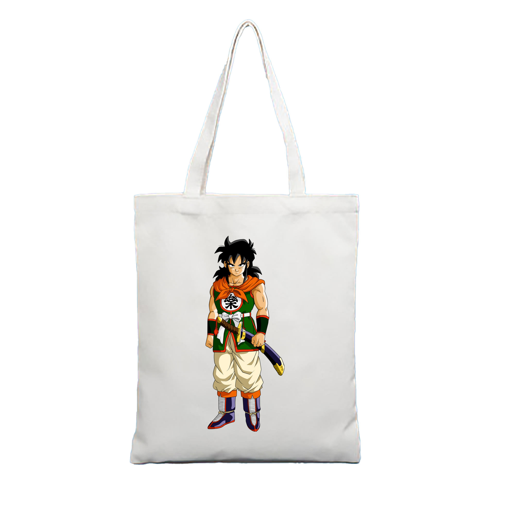 （画像用） ドラゴンボール ヤムチャ DRAGON BALL Yamcha 縦型キャンバス生地手提げバッグ　トートバッグ