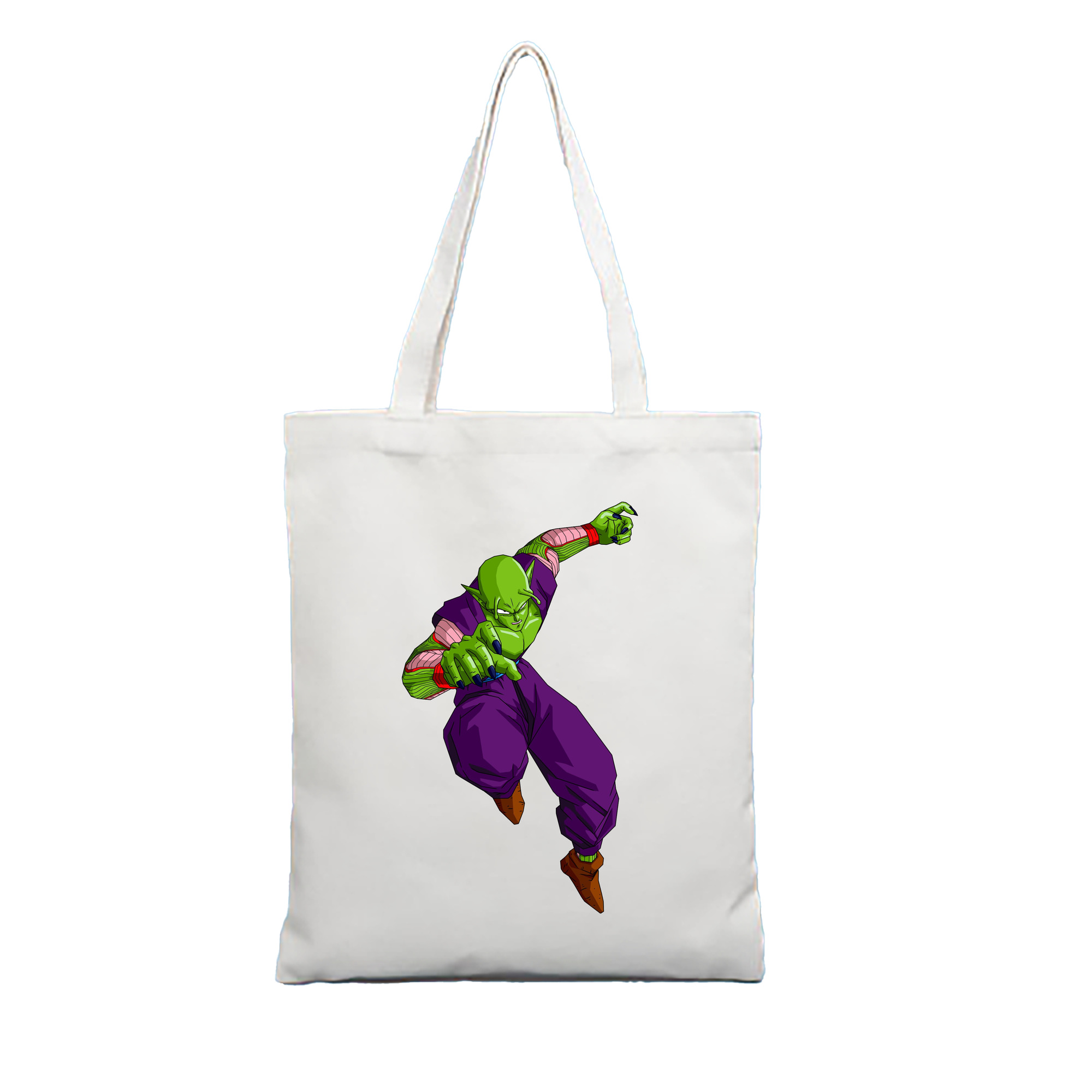 （画像用） ドラゴンボール ピッコロ DRAGON BALL Piccolo 縦型キャンバス生地手提げバッグ　トートバッグ