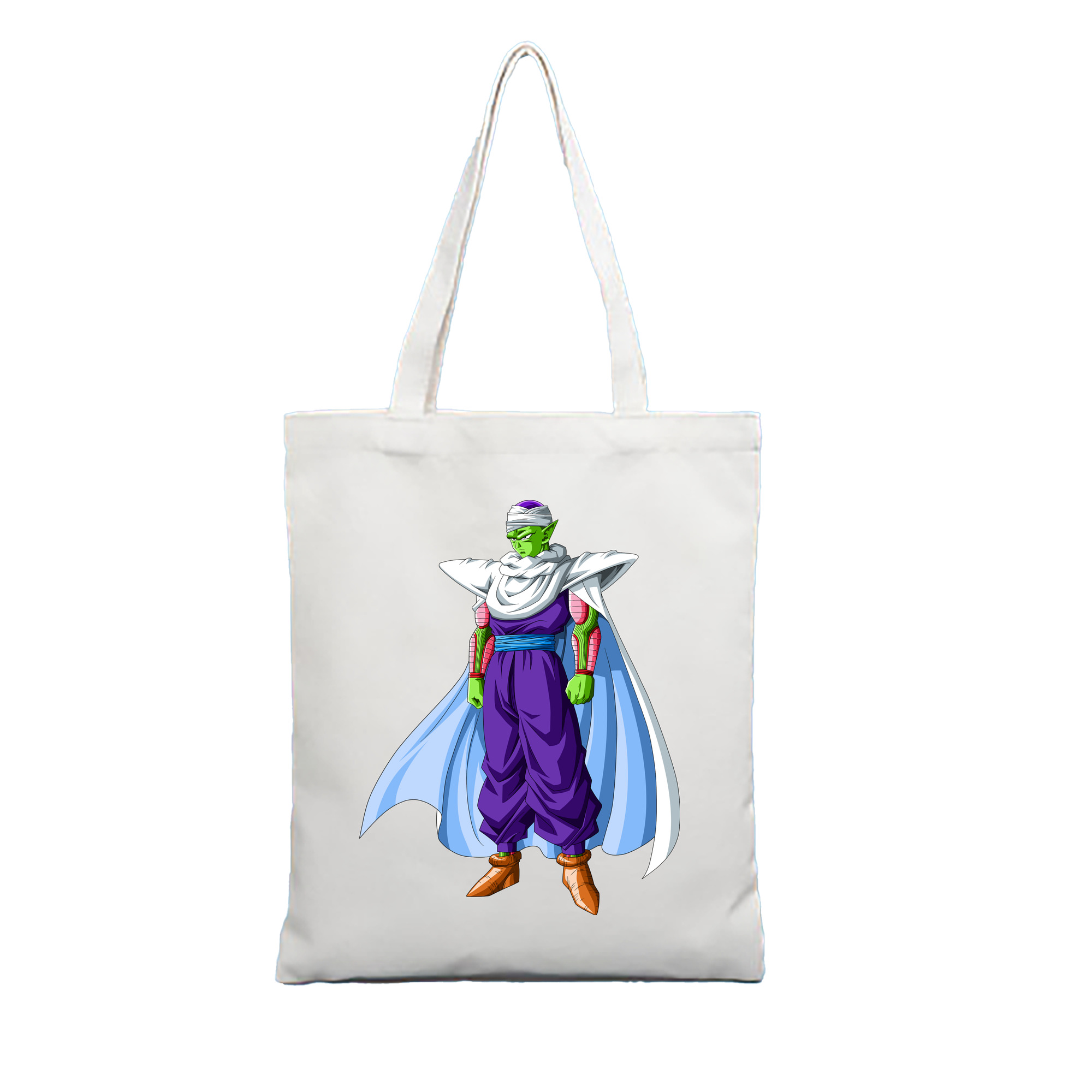 （画像用） ドラゴンボール ピッコロ DRAGON BALL Piccolo 縦型キャンバス生地手提げバッグ　トートバッグ