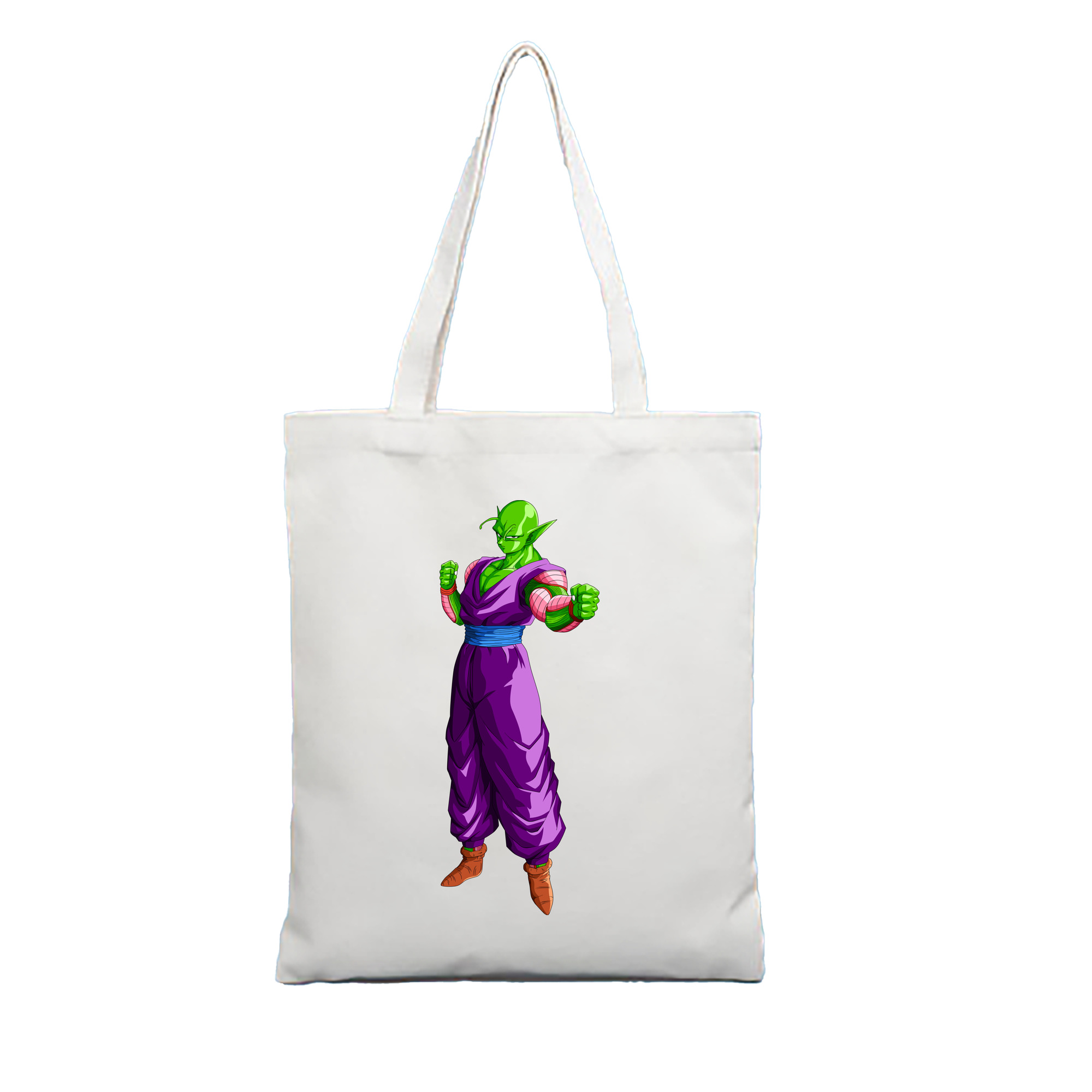 （画像用） ドラゴンボール ピッコロ DRAGON BALL Piccolo 縦型キャンバス生地手提げバッグ　トートバッグ